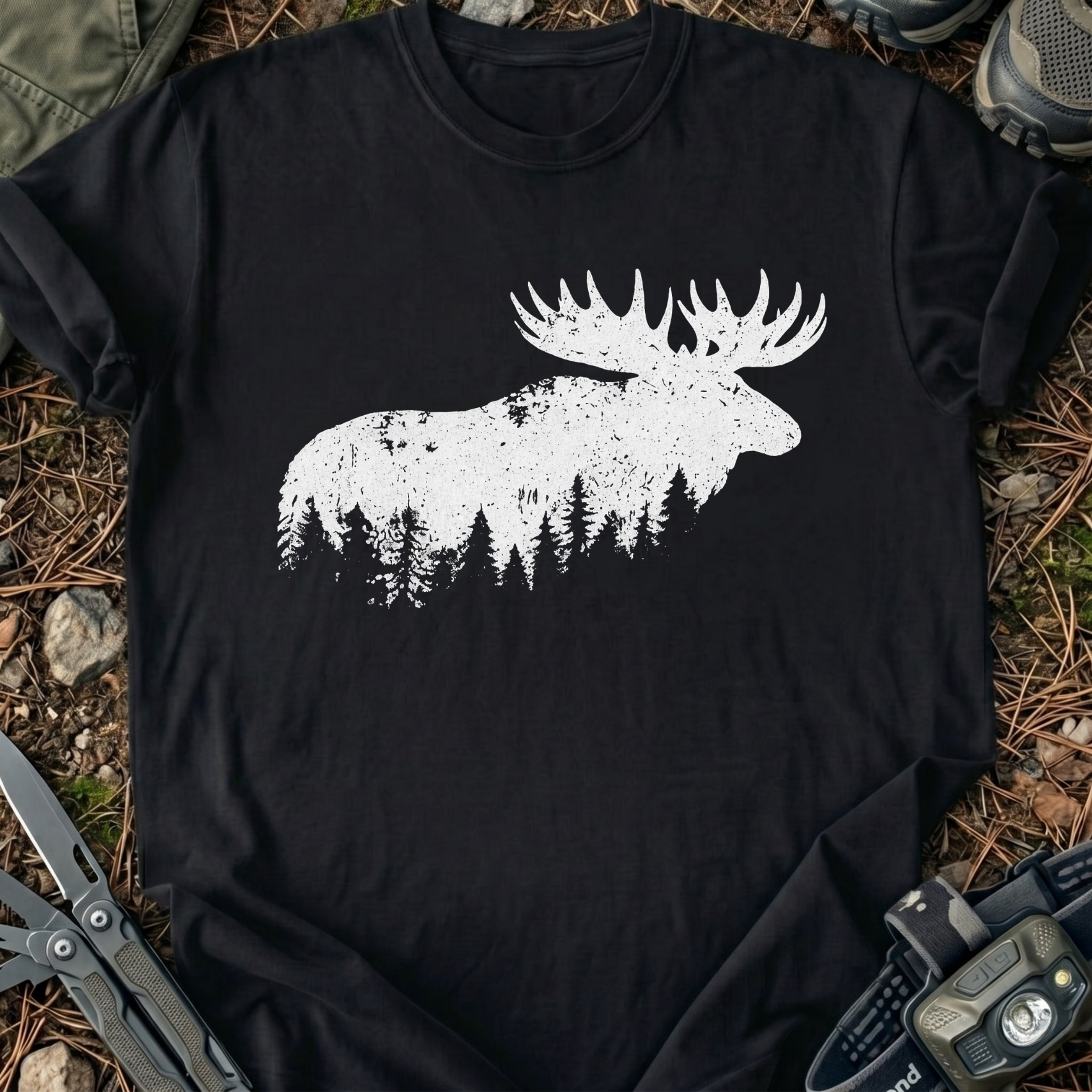 Forest Moose T-Shirt