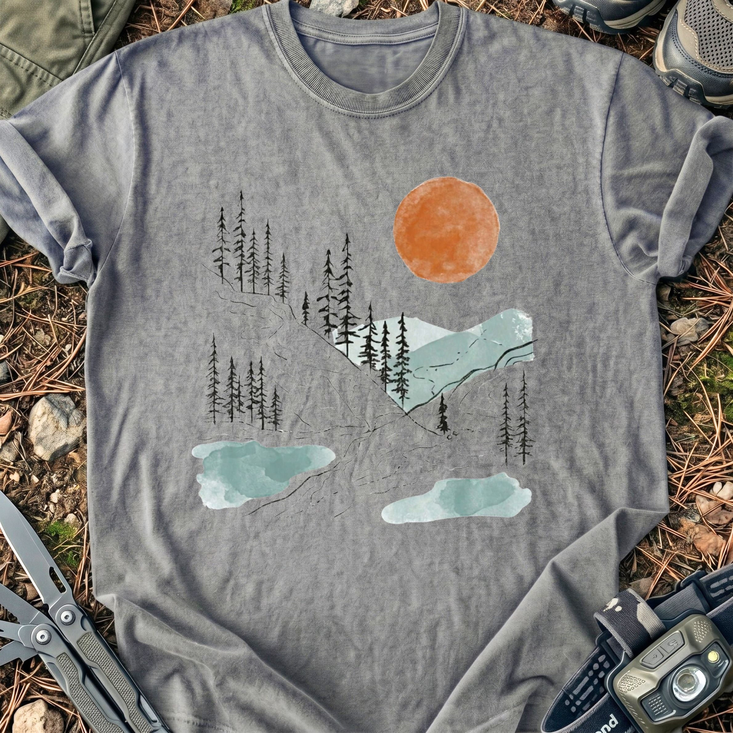 Watercolor Scenery T-Shirt