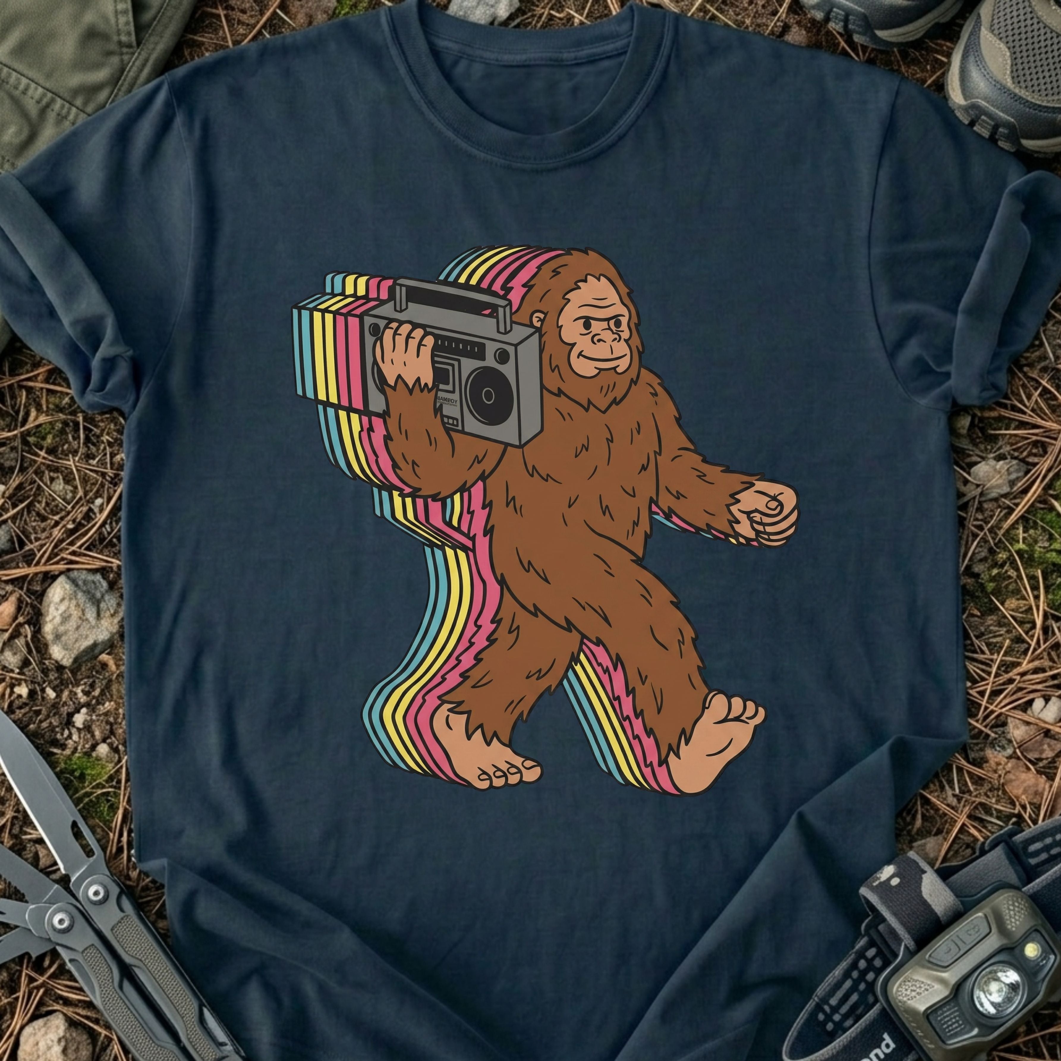 Music Big Foot T-Shirt