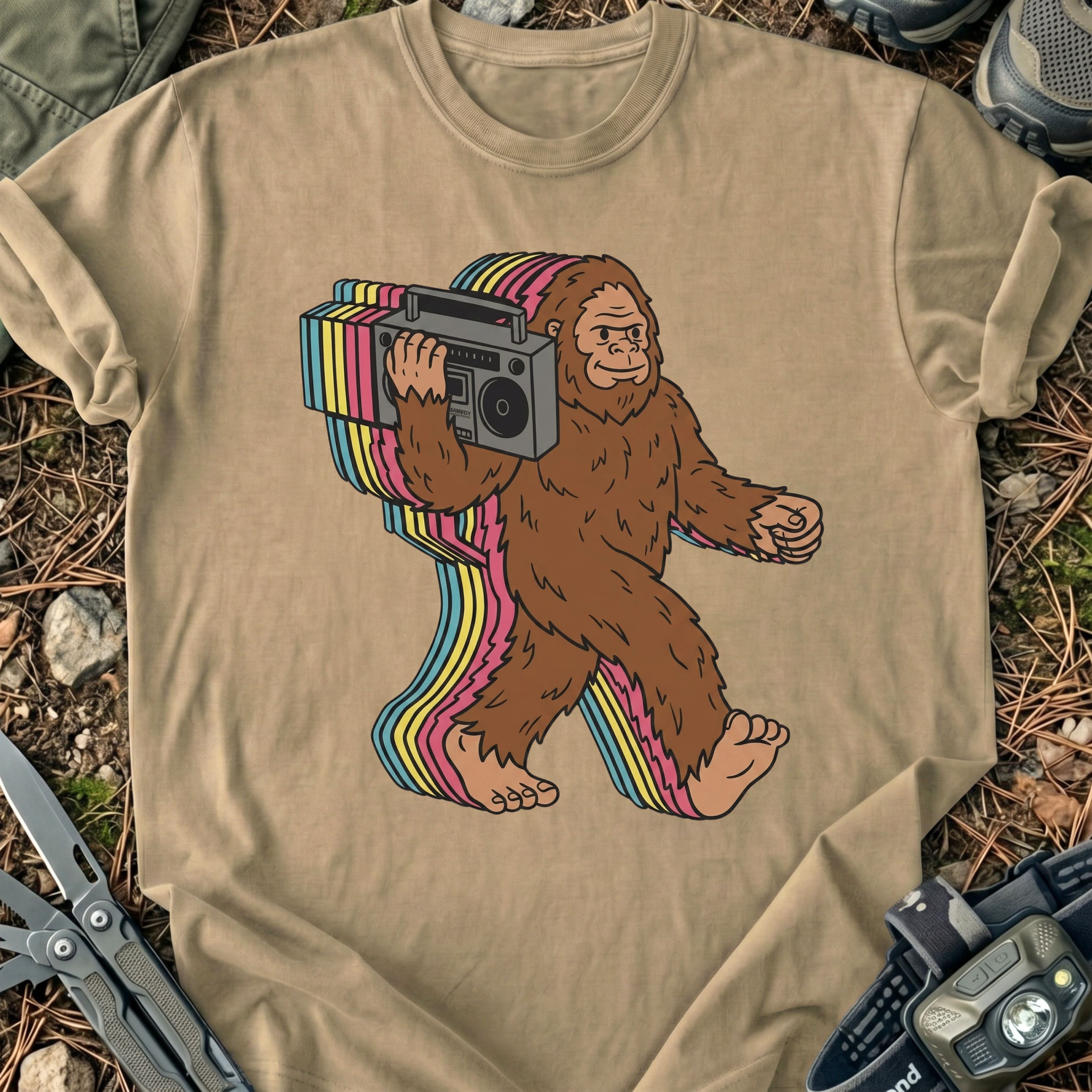 Music Big Foot T-Shirt