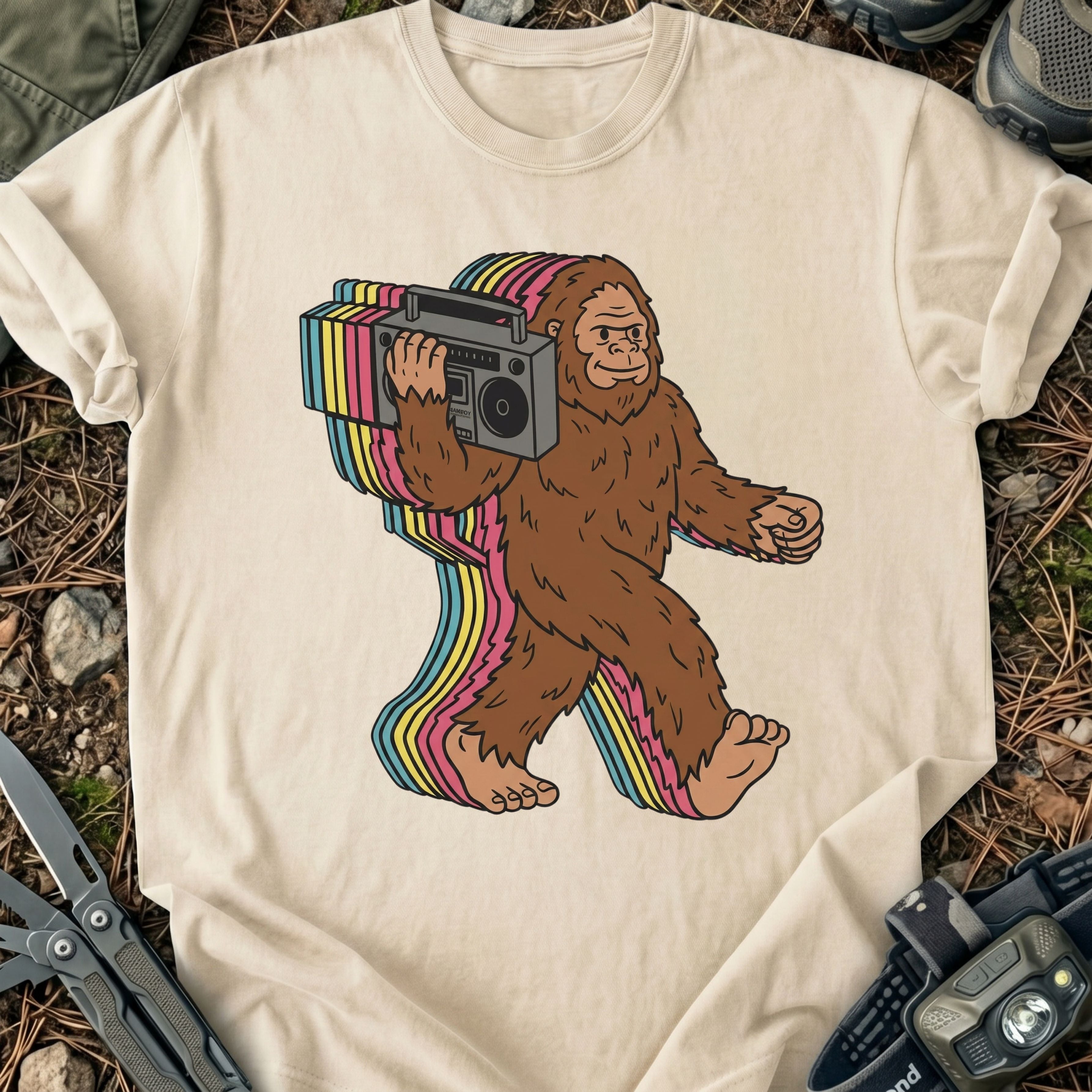 Music Big Foot T-Shirt