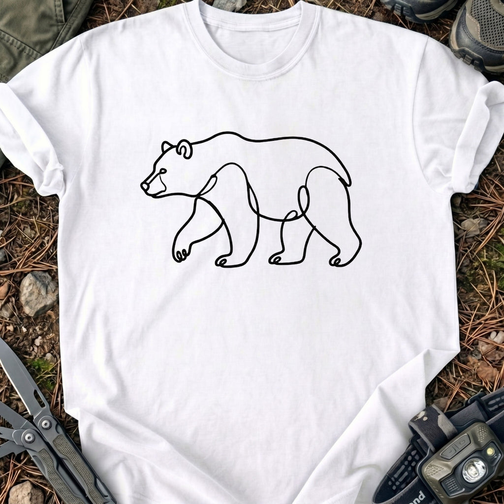 Bear Lineart T-Shirt
