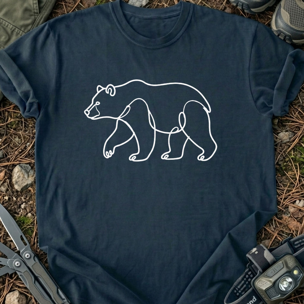 Bear Lineart T-Shirt