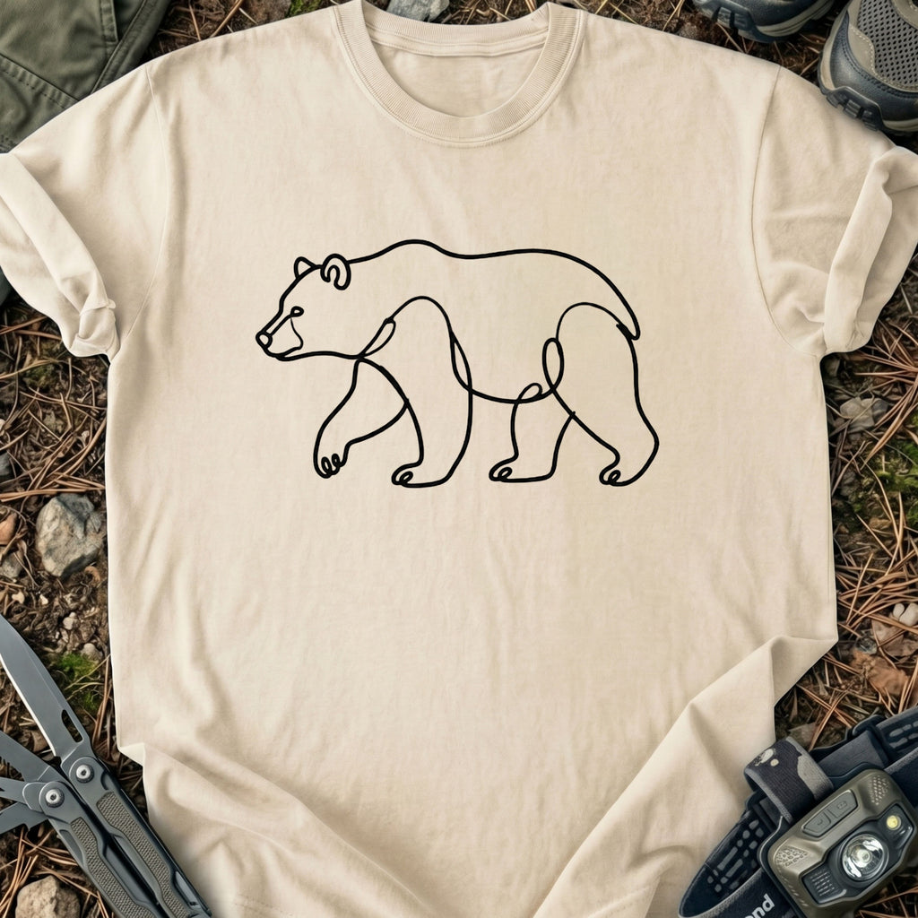 Bear Lineart T-Shirt