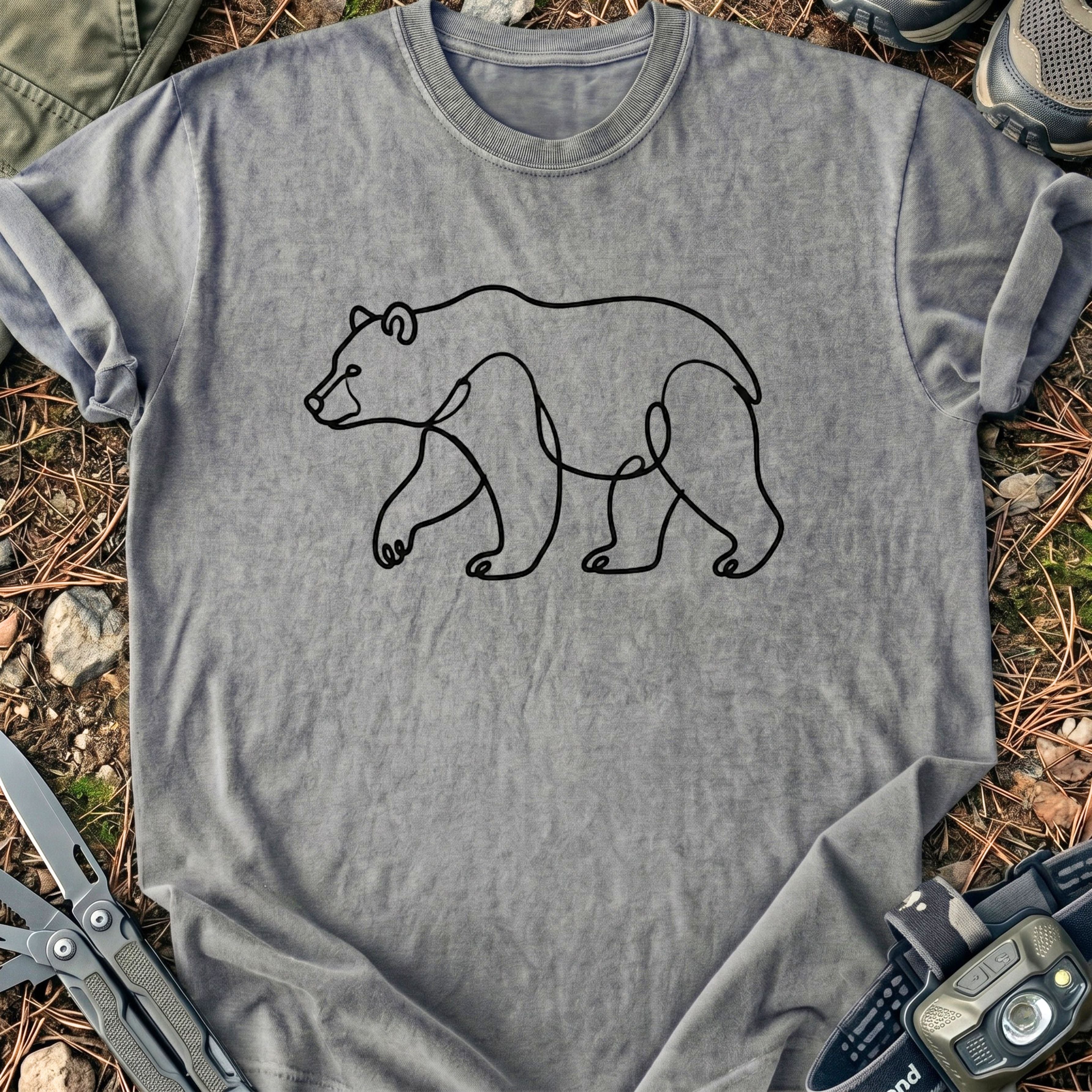 Bear Lineart T-Shirt