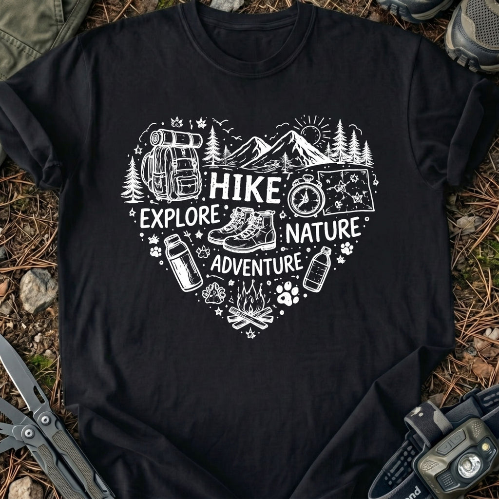 Hiking Heart T-Shirt