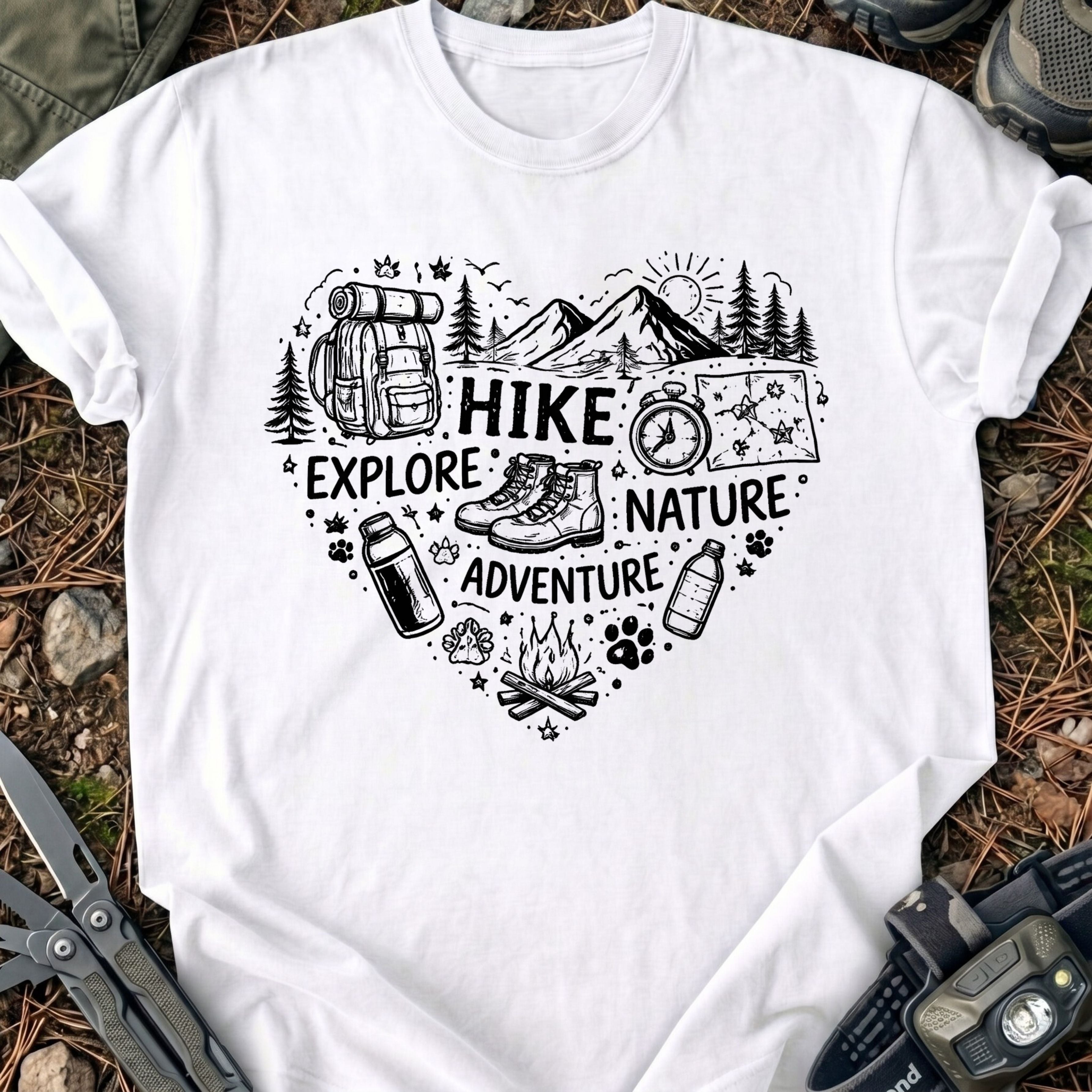 Hiking Heart T-Shirt