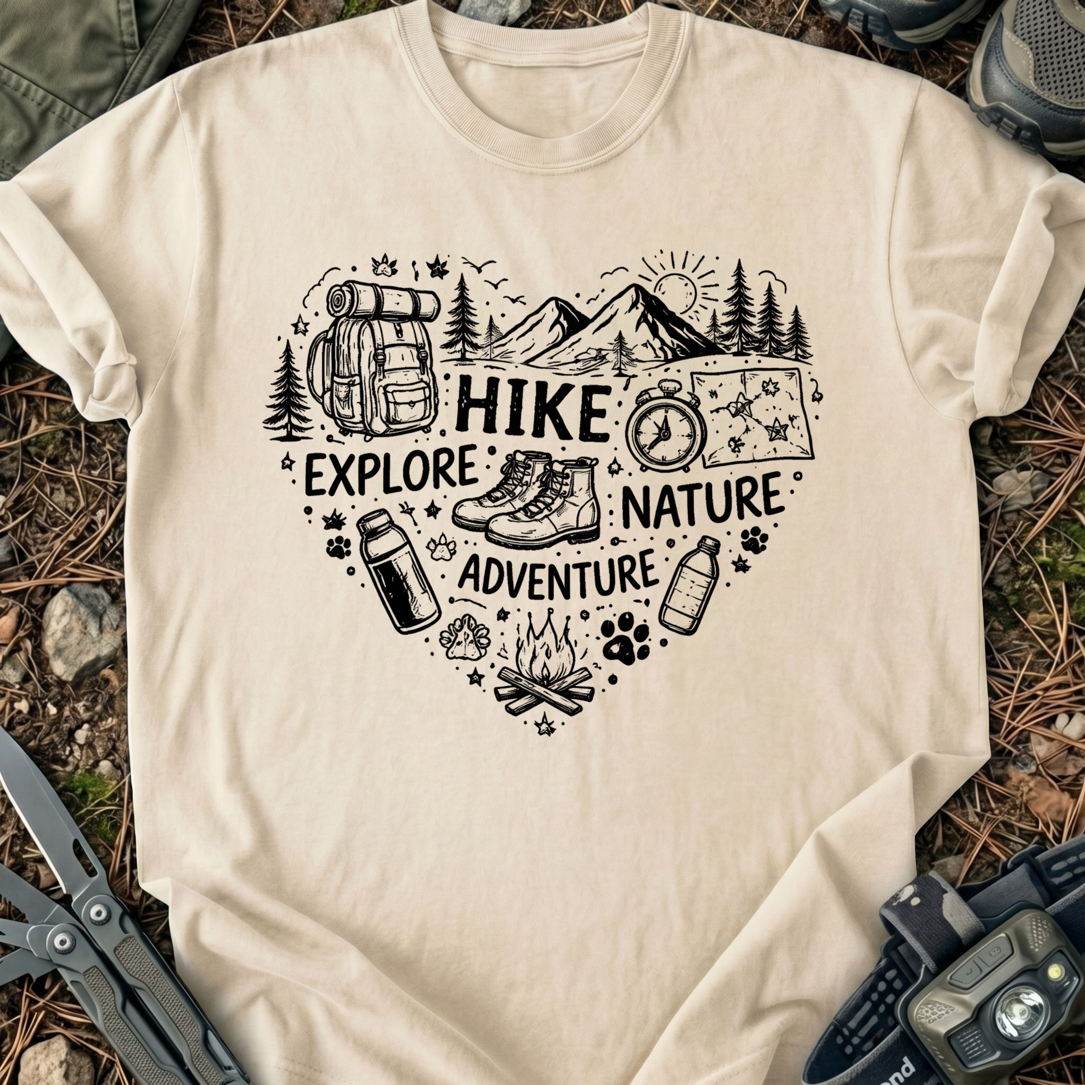 Hiking Heart T-Shirt