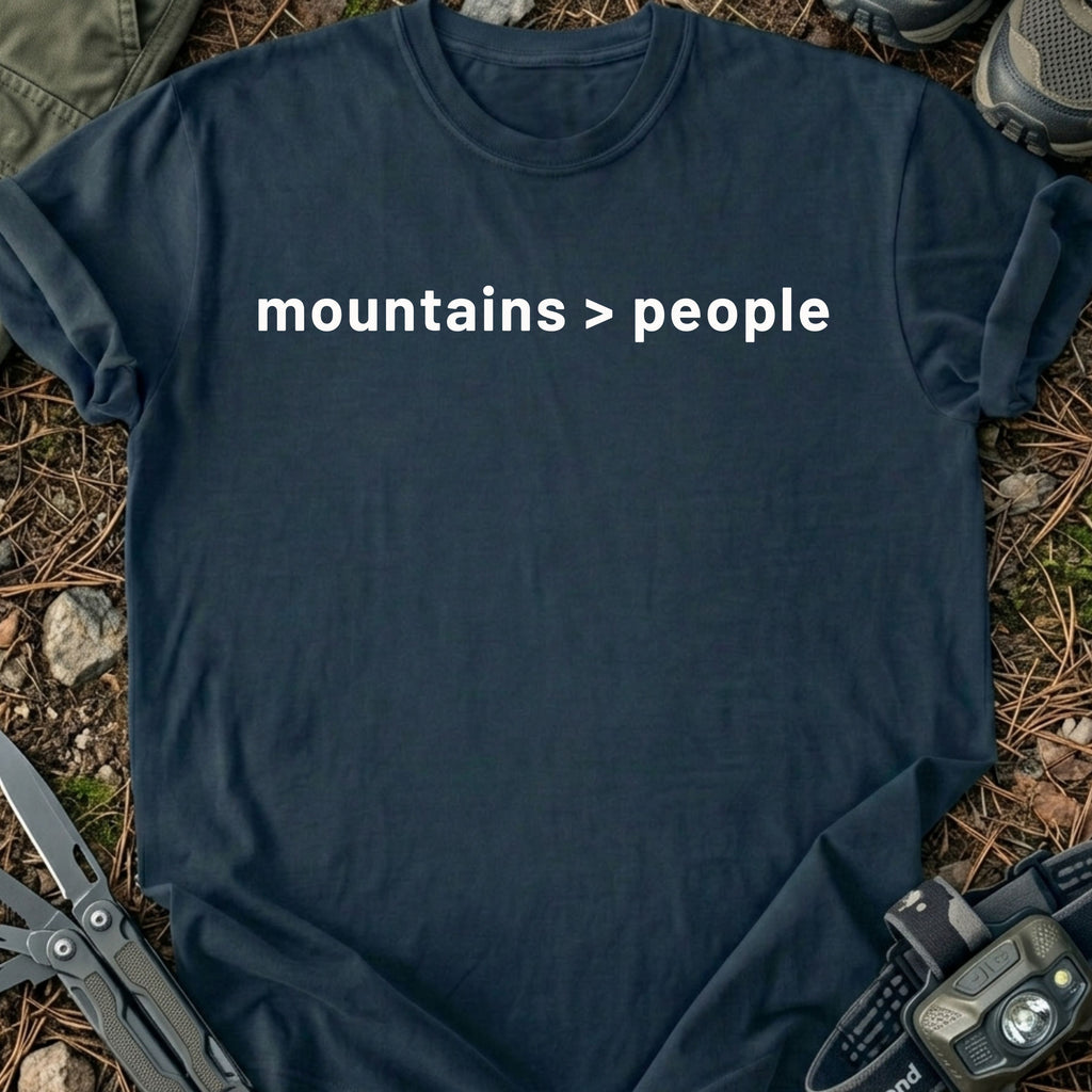 Mountains > People T-Shirt