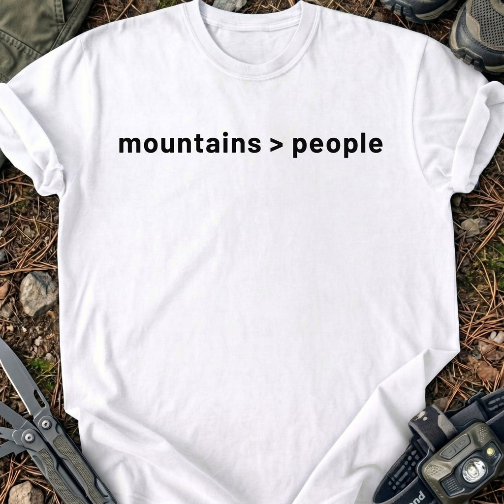 Mountains > People T-Shirt