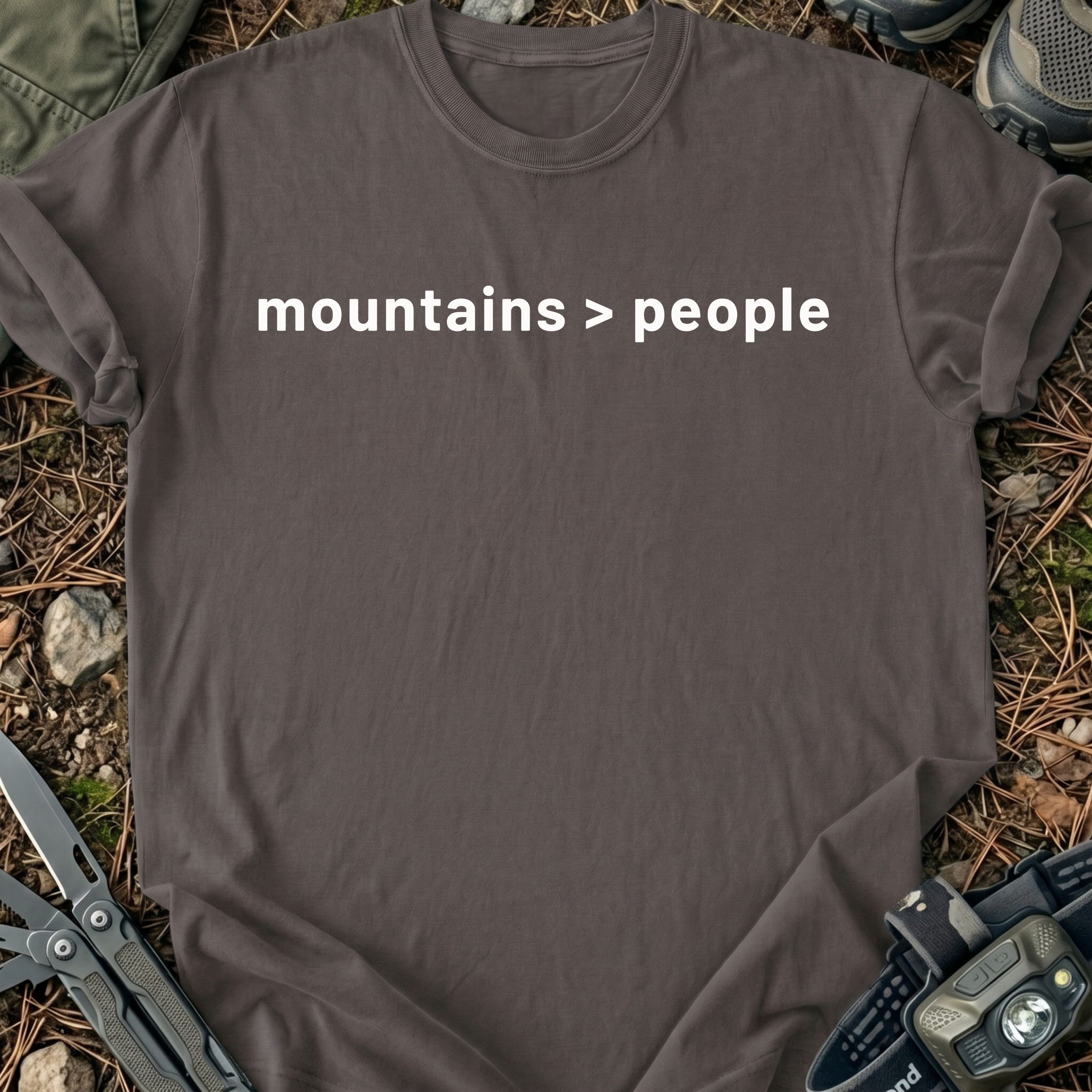 Mountains > People T-Shirt