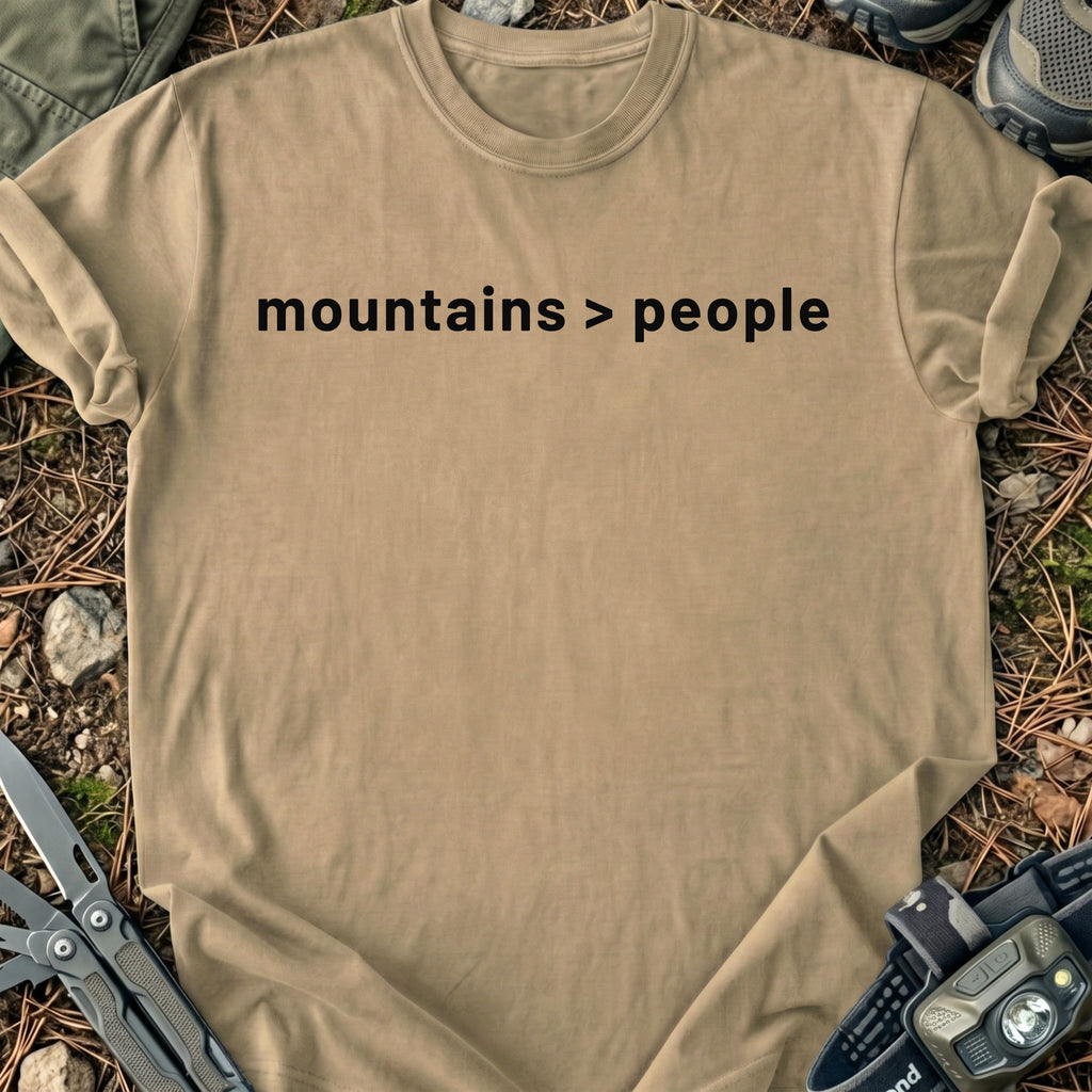 Mountains > People T-Shirt