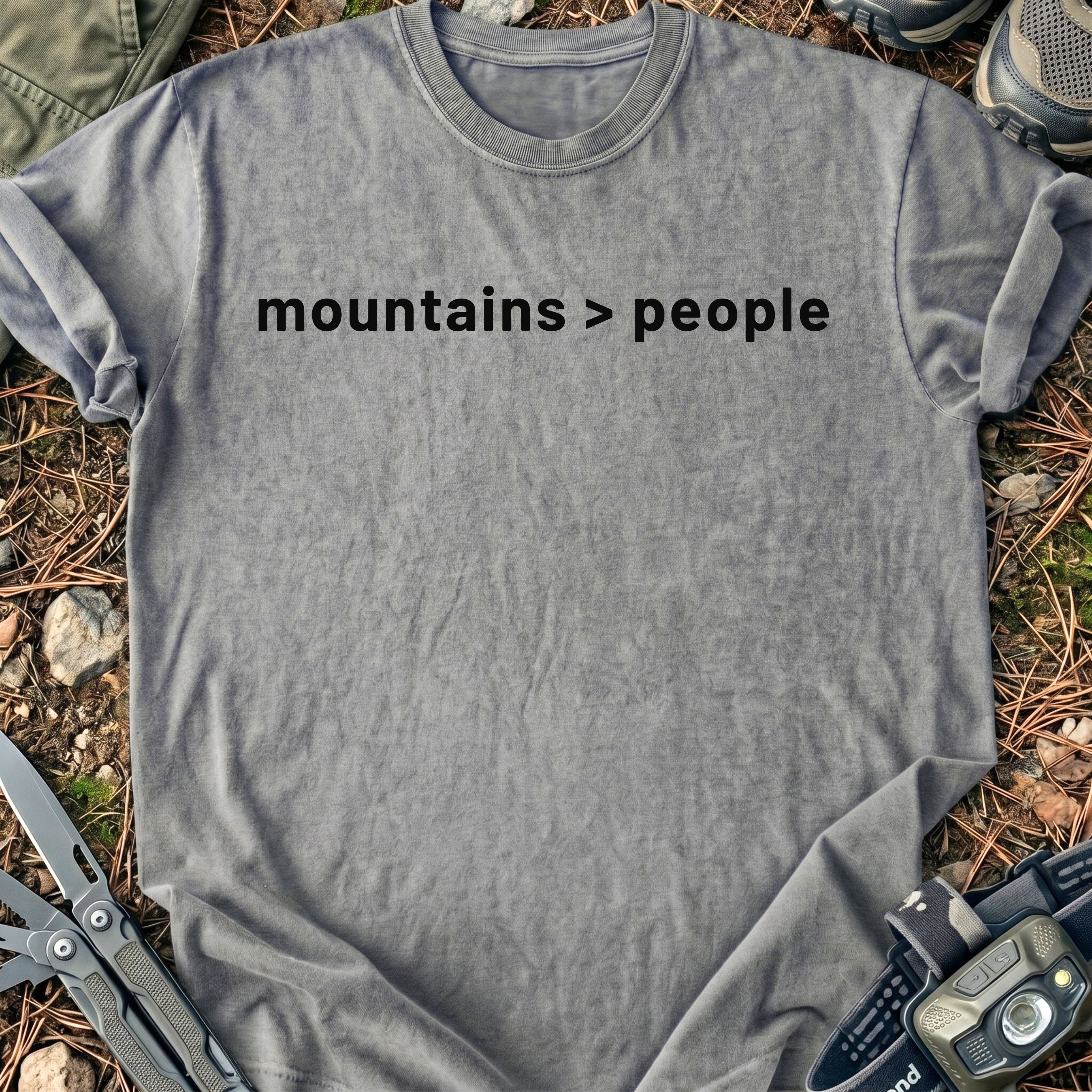 Mountains > People T-Shirt