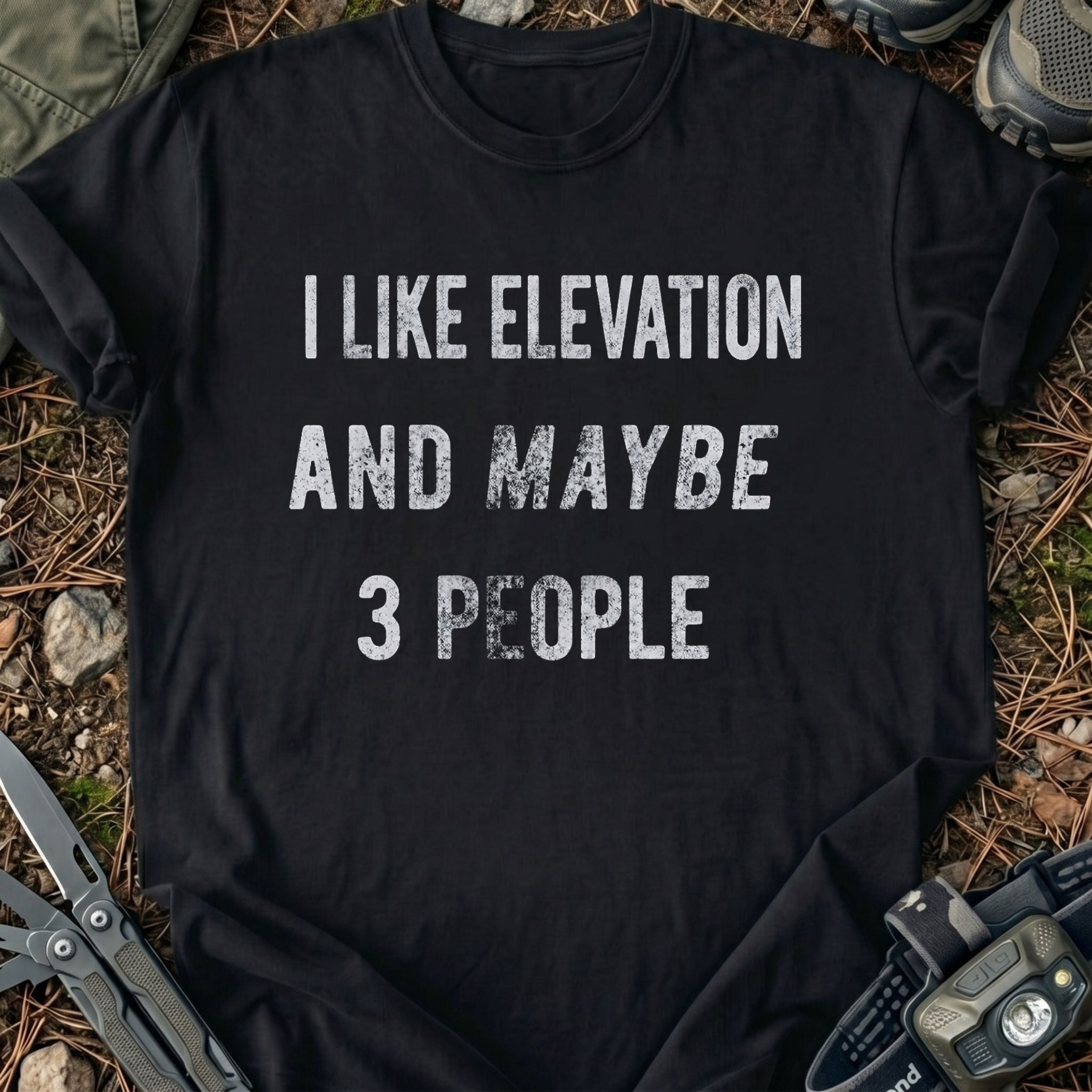 Elevation and 3 People T-Shirt