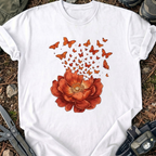 Flowers & Butterflies T-Shirt