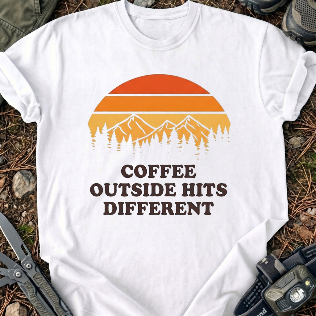 Coffee Outside T-Shirt