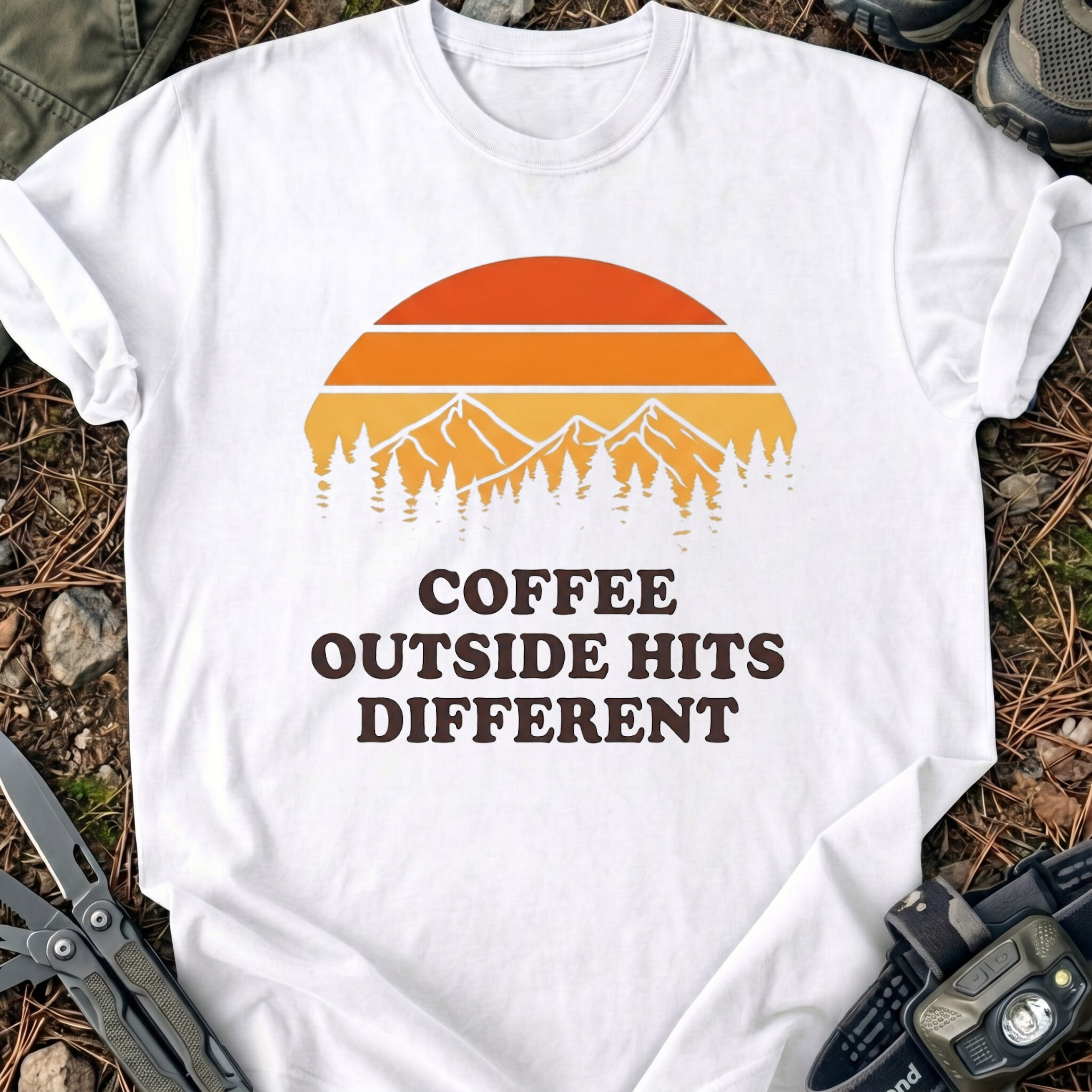 Coffee Outside T-Shirt