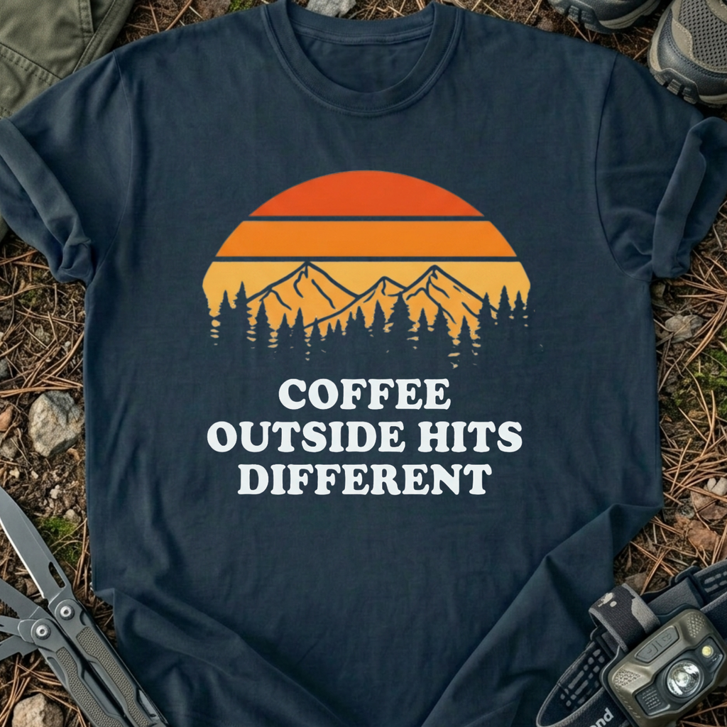 Coffee Outside T-Shirt