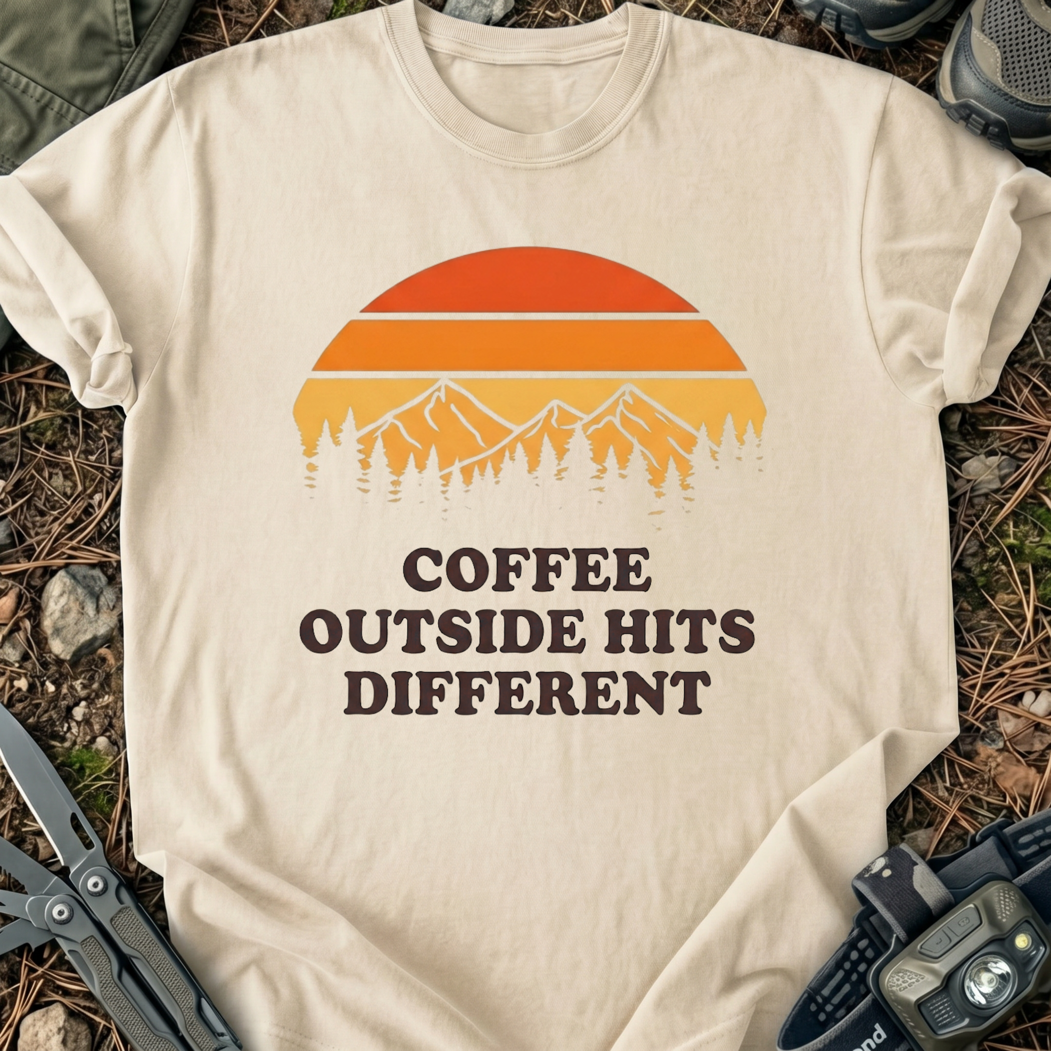 Coffee Outside T-Shirt