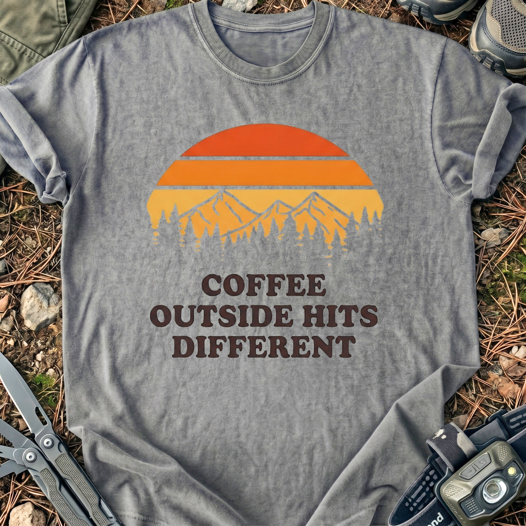 Coffee Outside T-Shirt