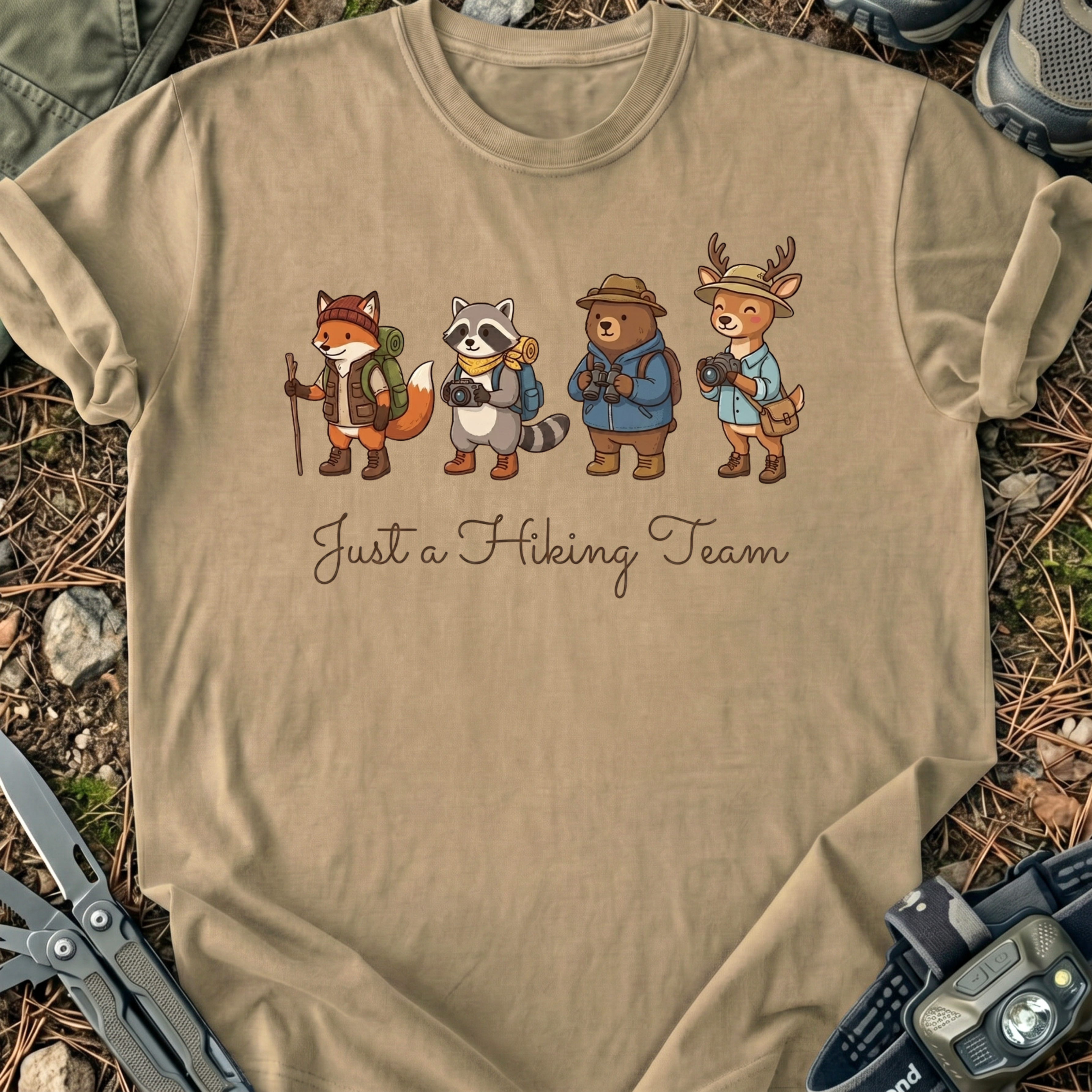 Just A Hiking Team T-Shirt