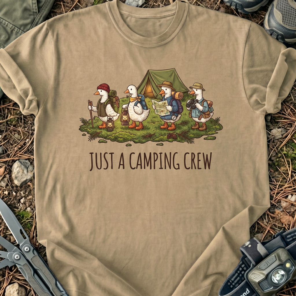 Just A Camping Crew T-Shirt