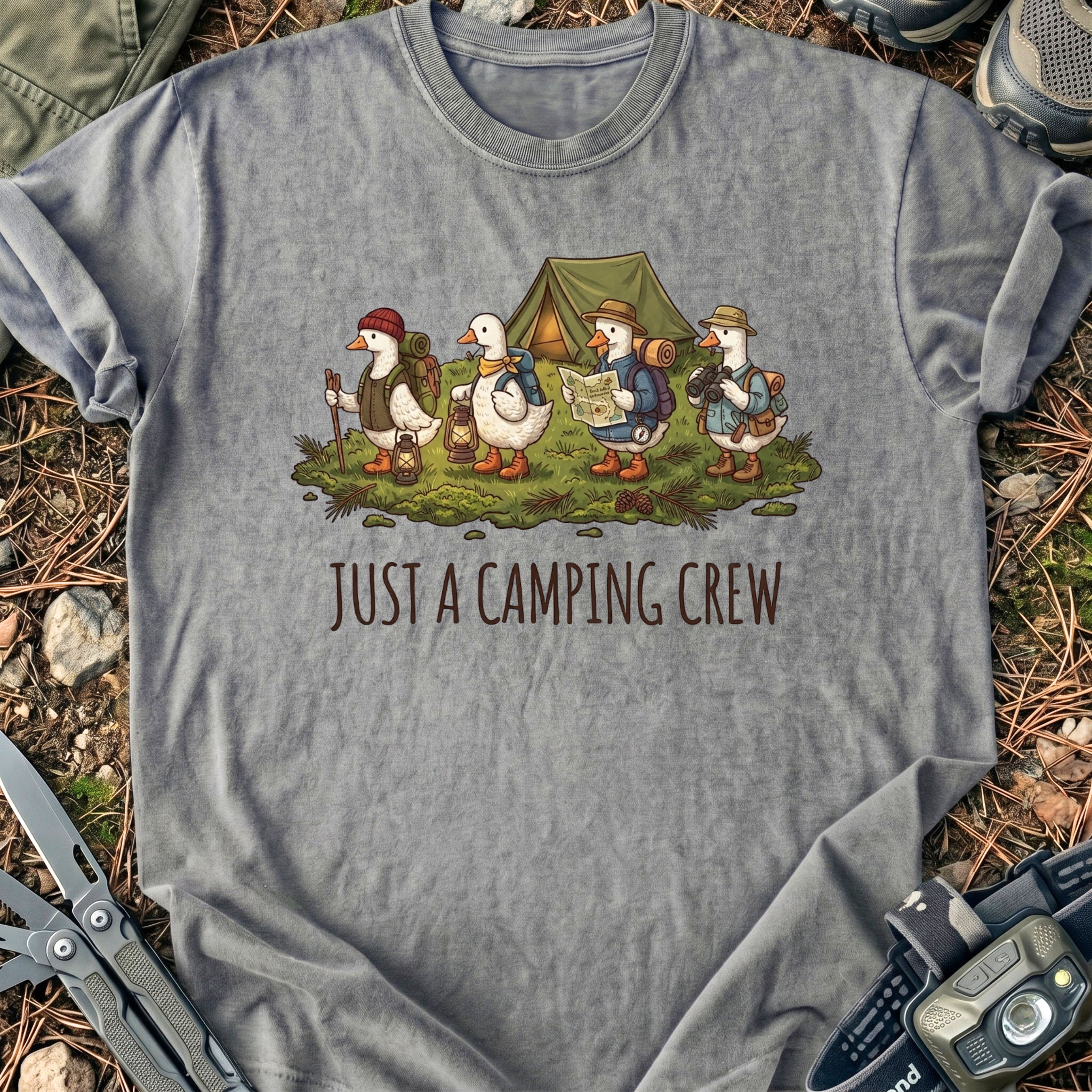 Just A Camping Crew T-Shirt