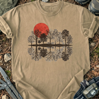 Mirroring Sun Trees T-Shirt