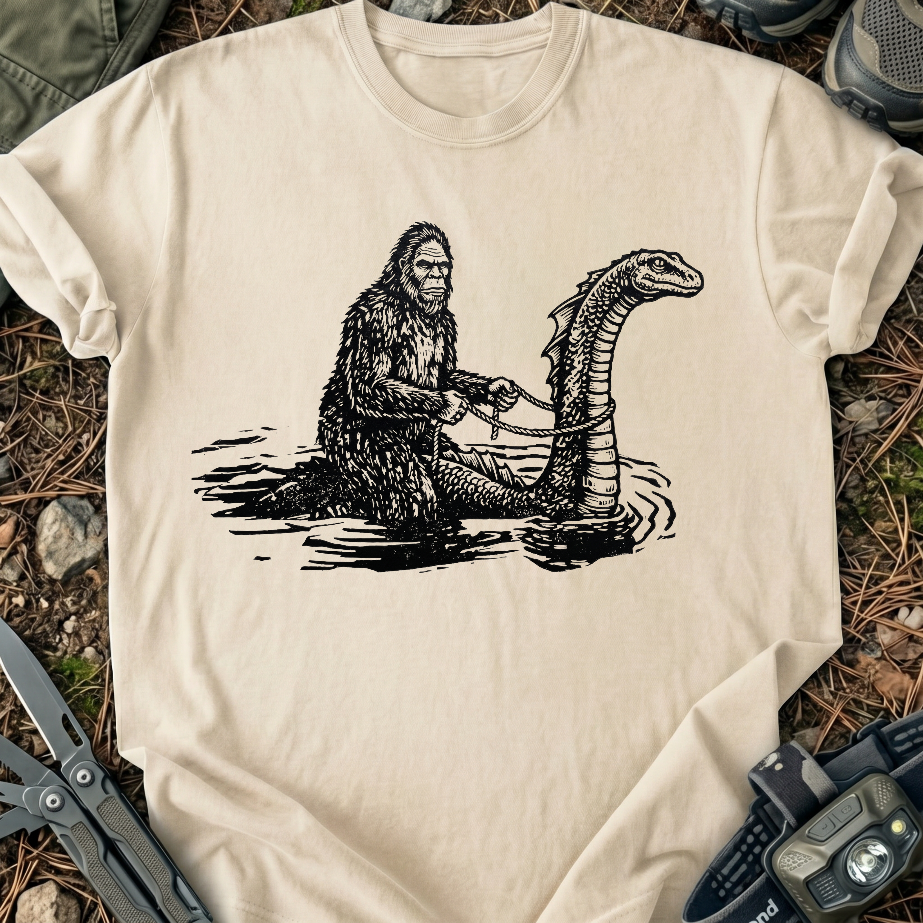 Bigfoot & Nessy T-Shirt