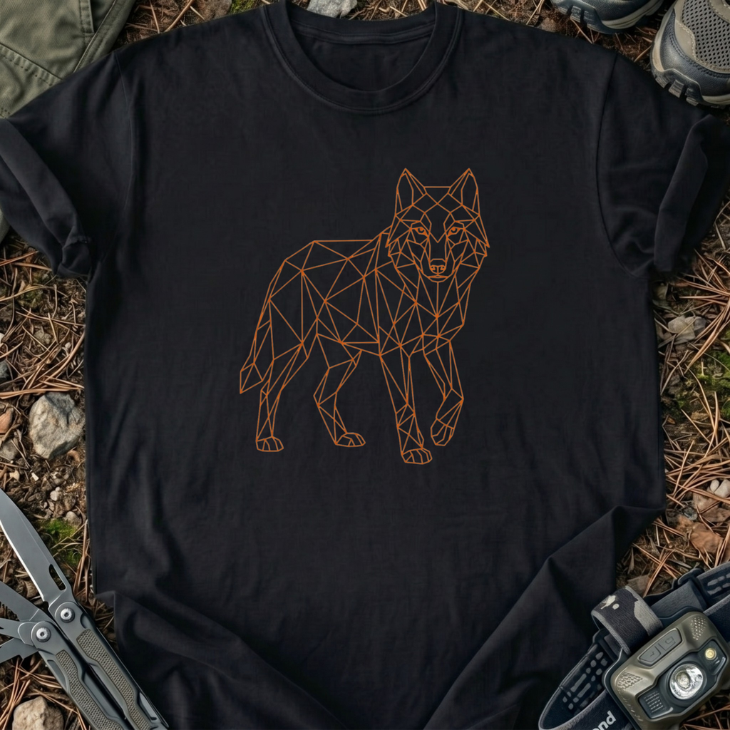 Low-Poly Wolf T-Shirt