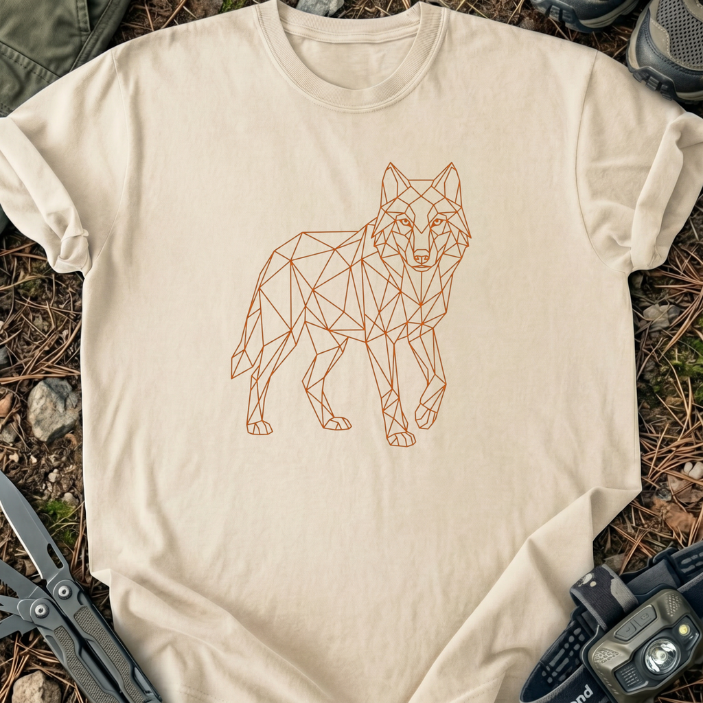 Low-Poly Wolf T-Shirt