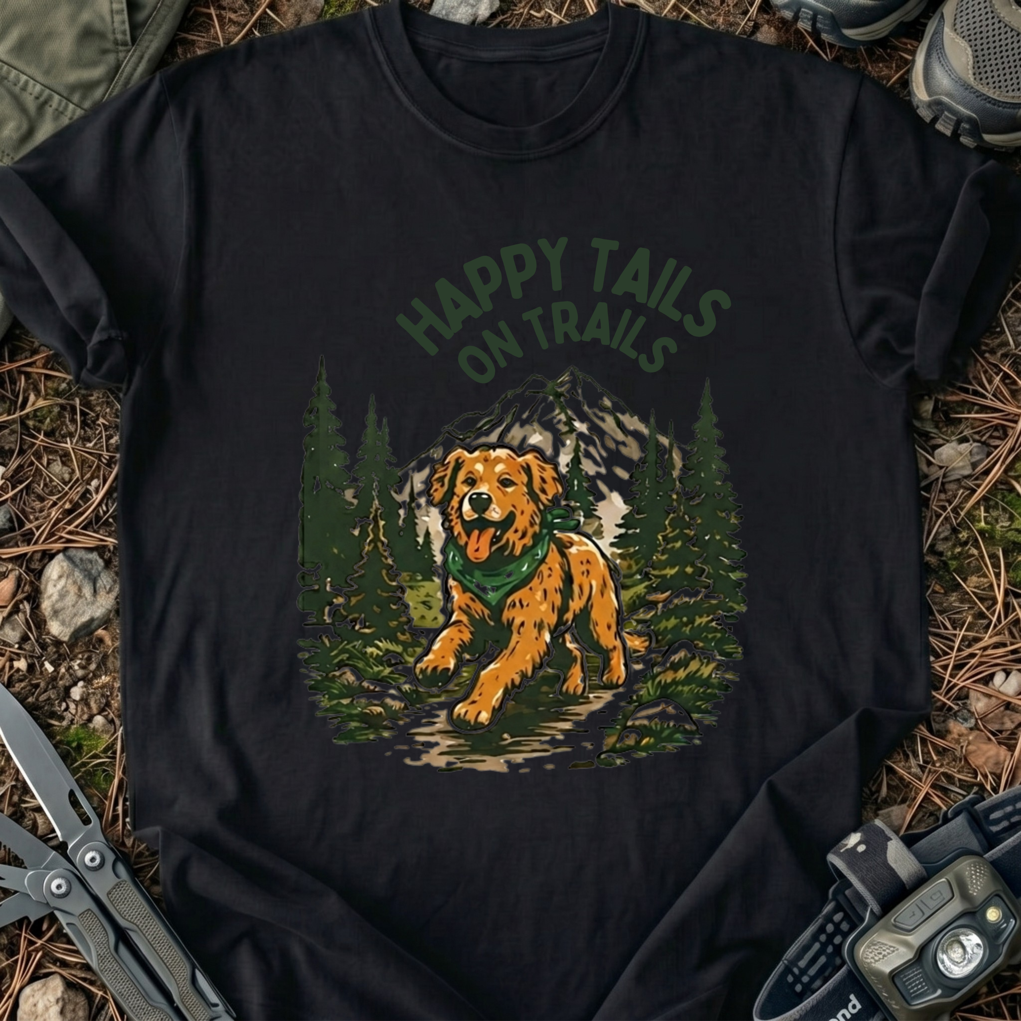 Happy Tails On Trails T-Shirt