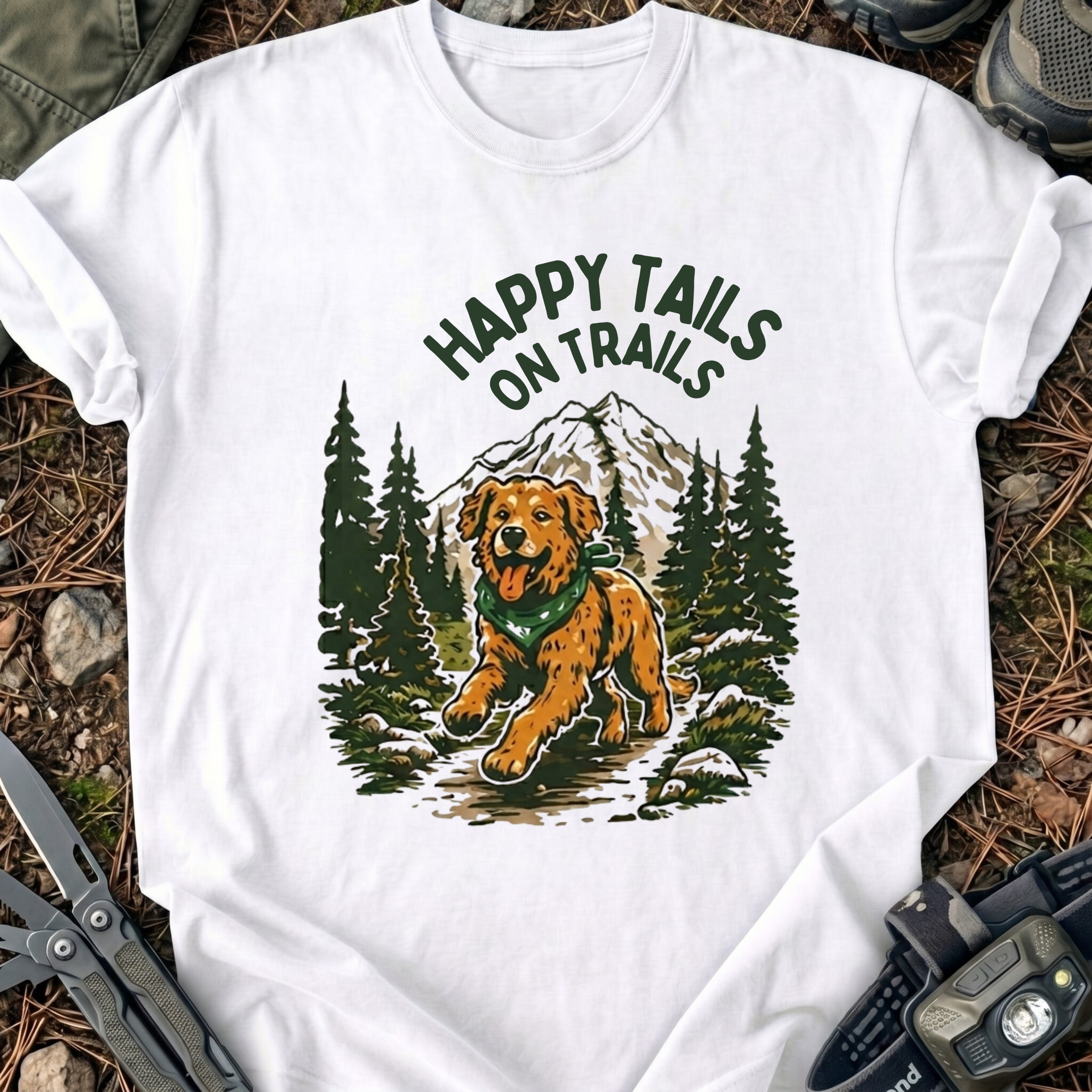 Happy Tails On Trails T-Shirt