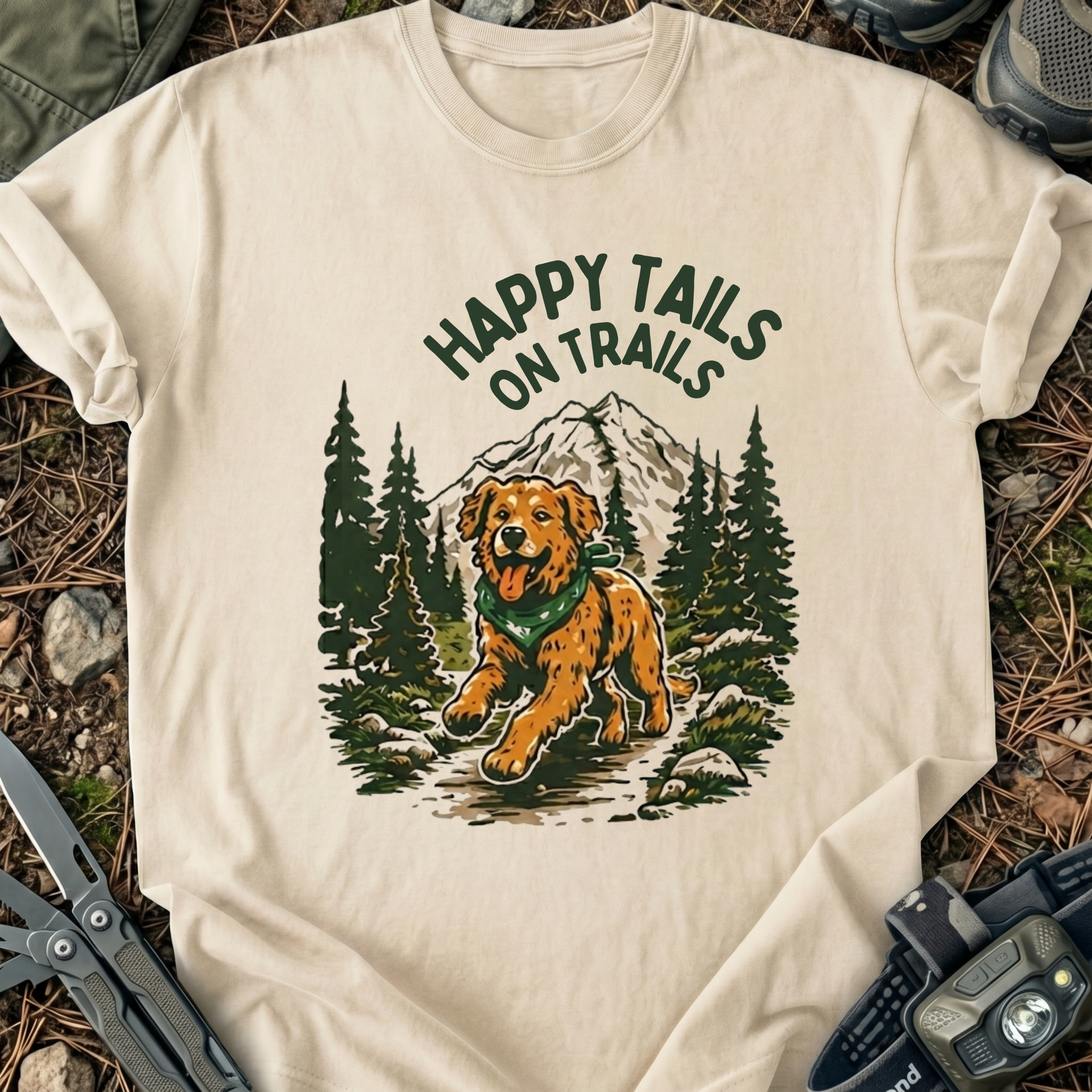 Happy Tails On Trails T-Shirt