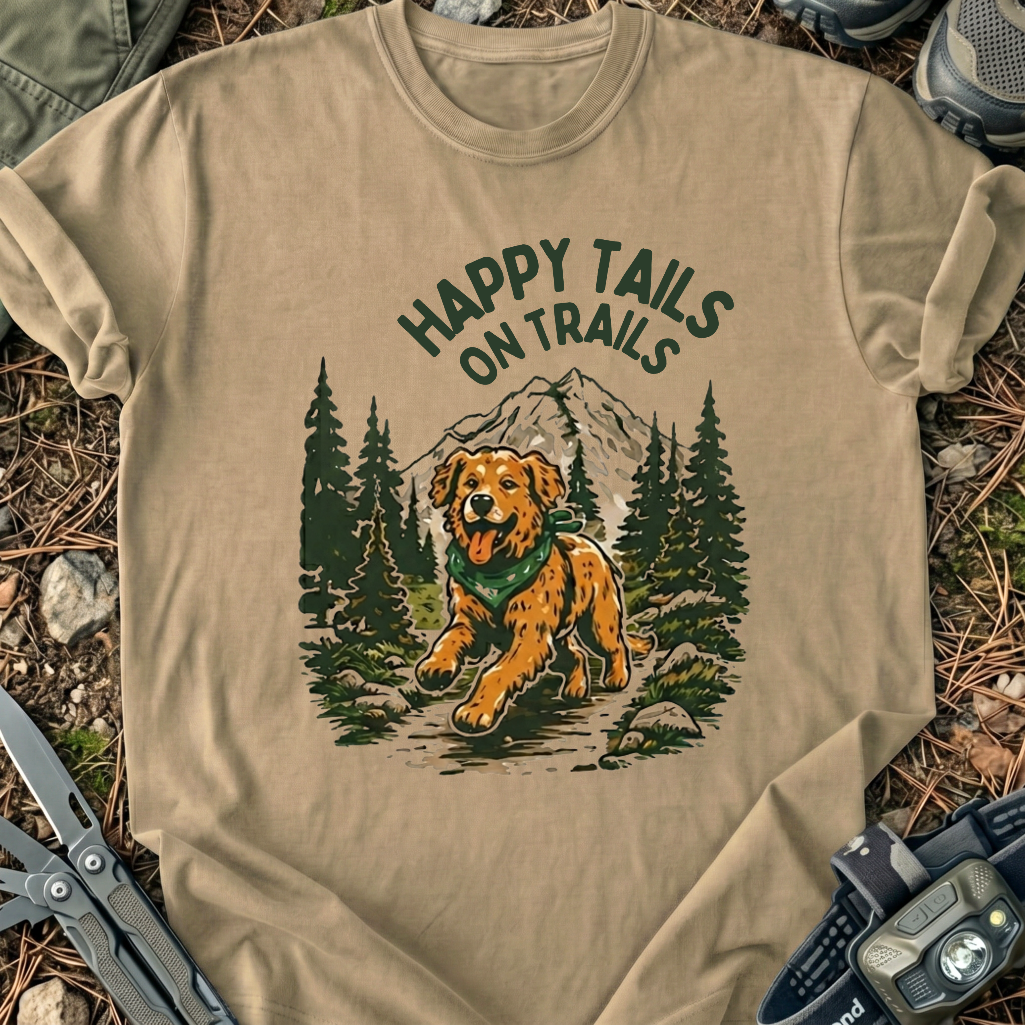 Happy Tails On Trails T-Shirt