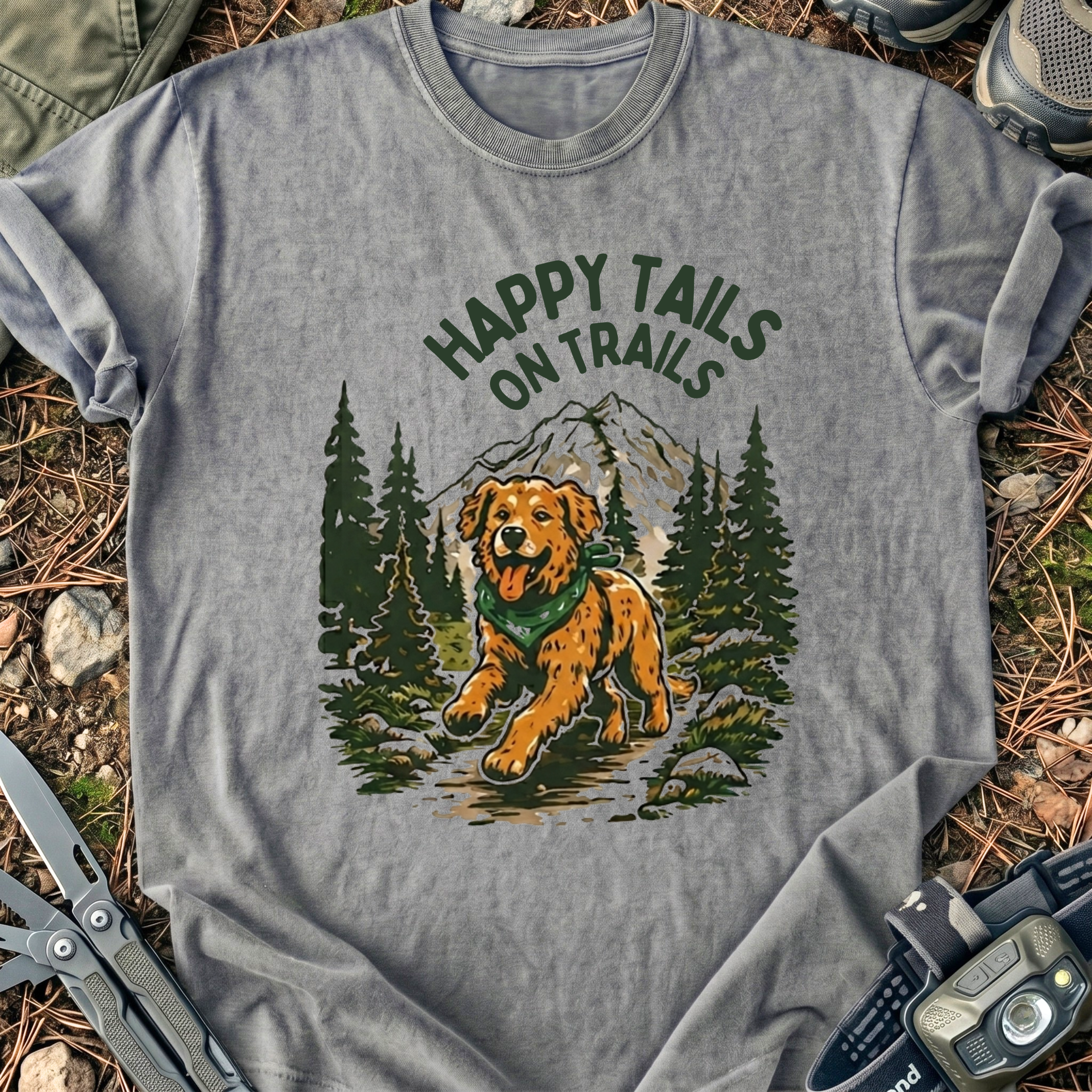 Happy Tails On Trails T-Shirt