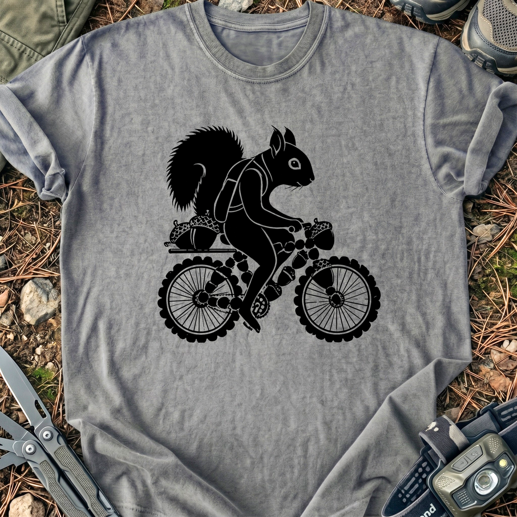 Squirrel Biker T-Shirt