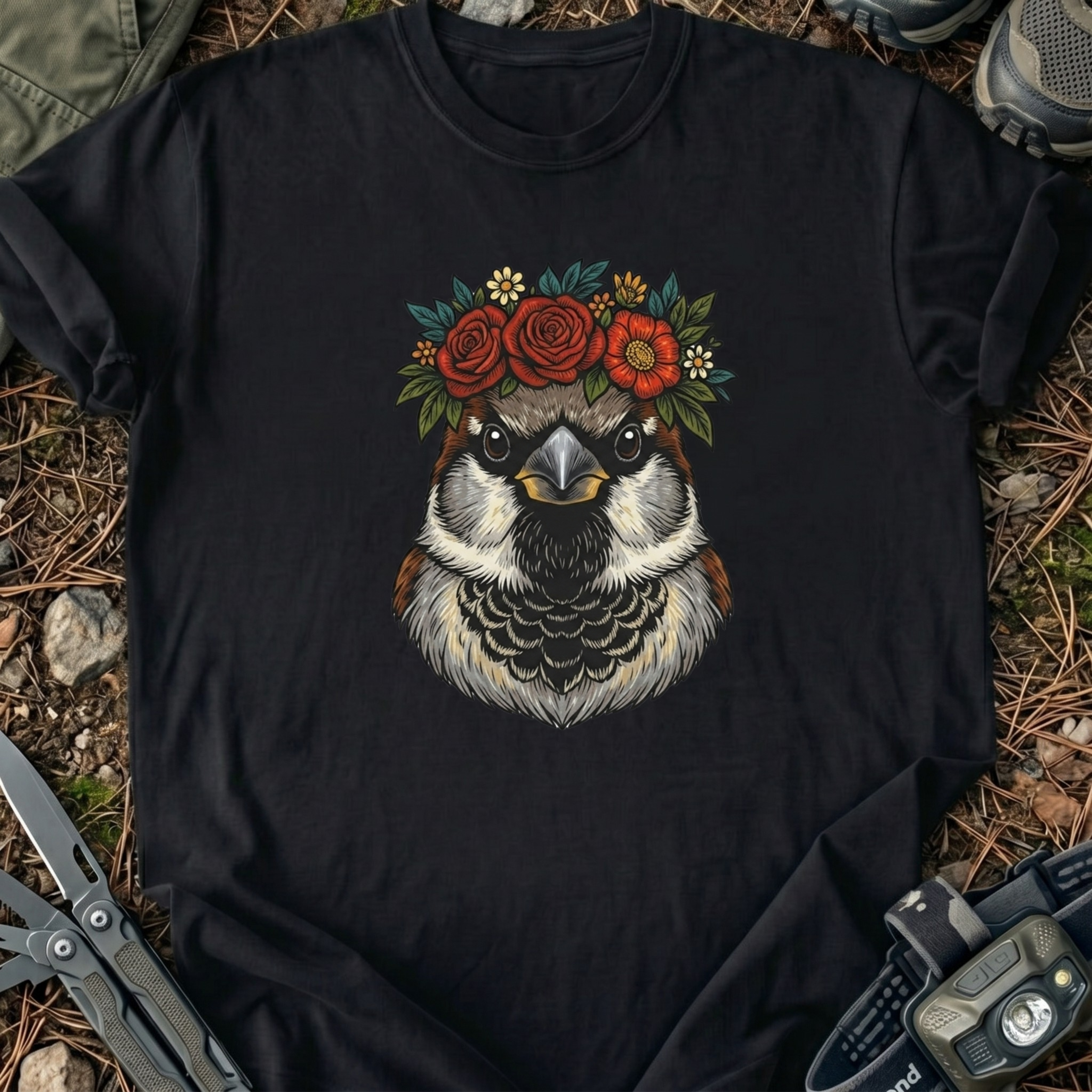 Flower Bird T-Shirt