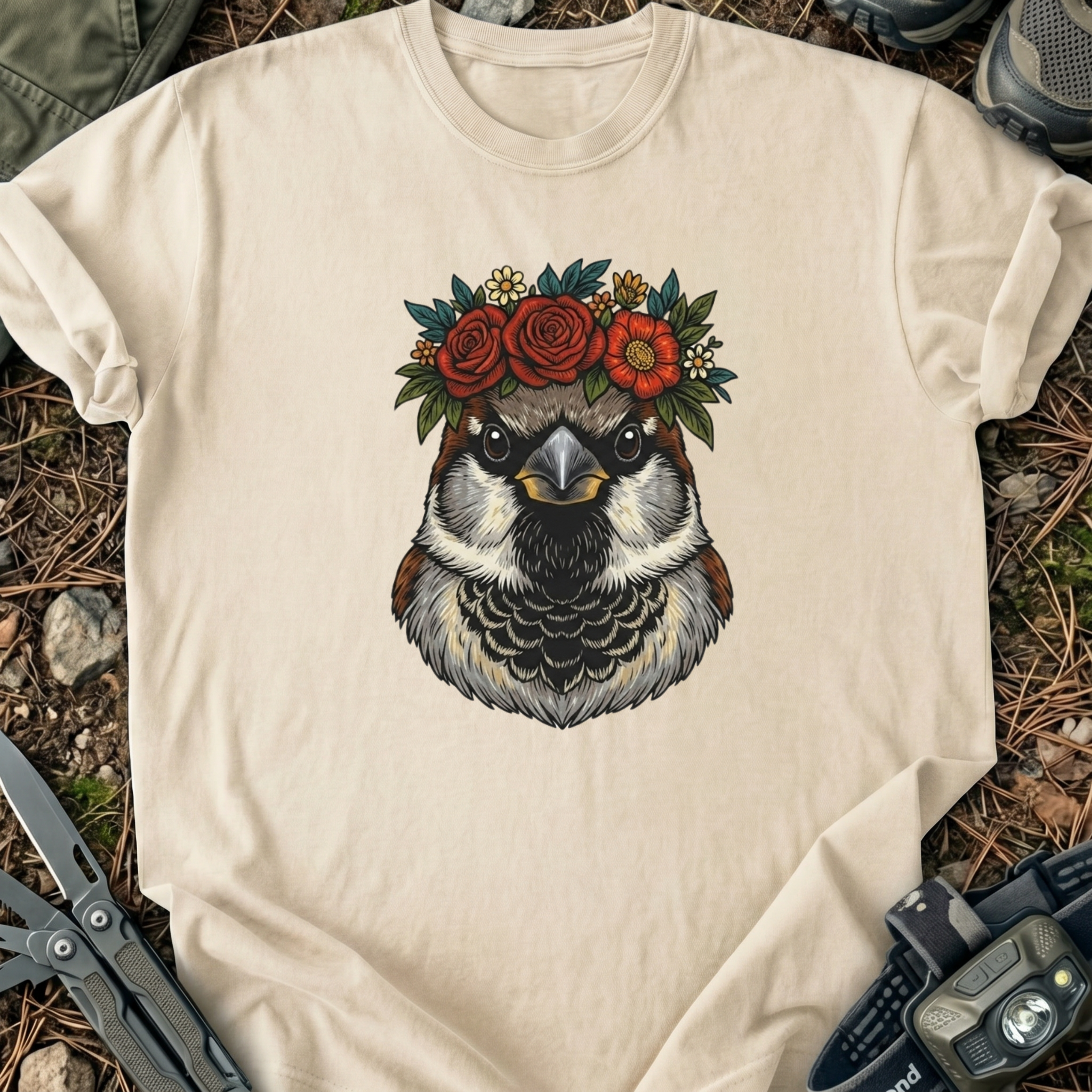 Flower Bird T-Shirt