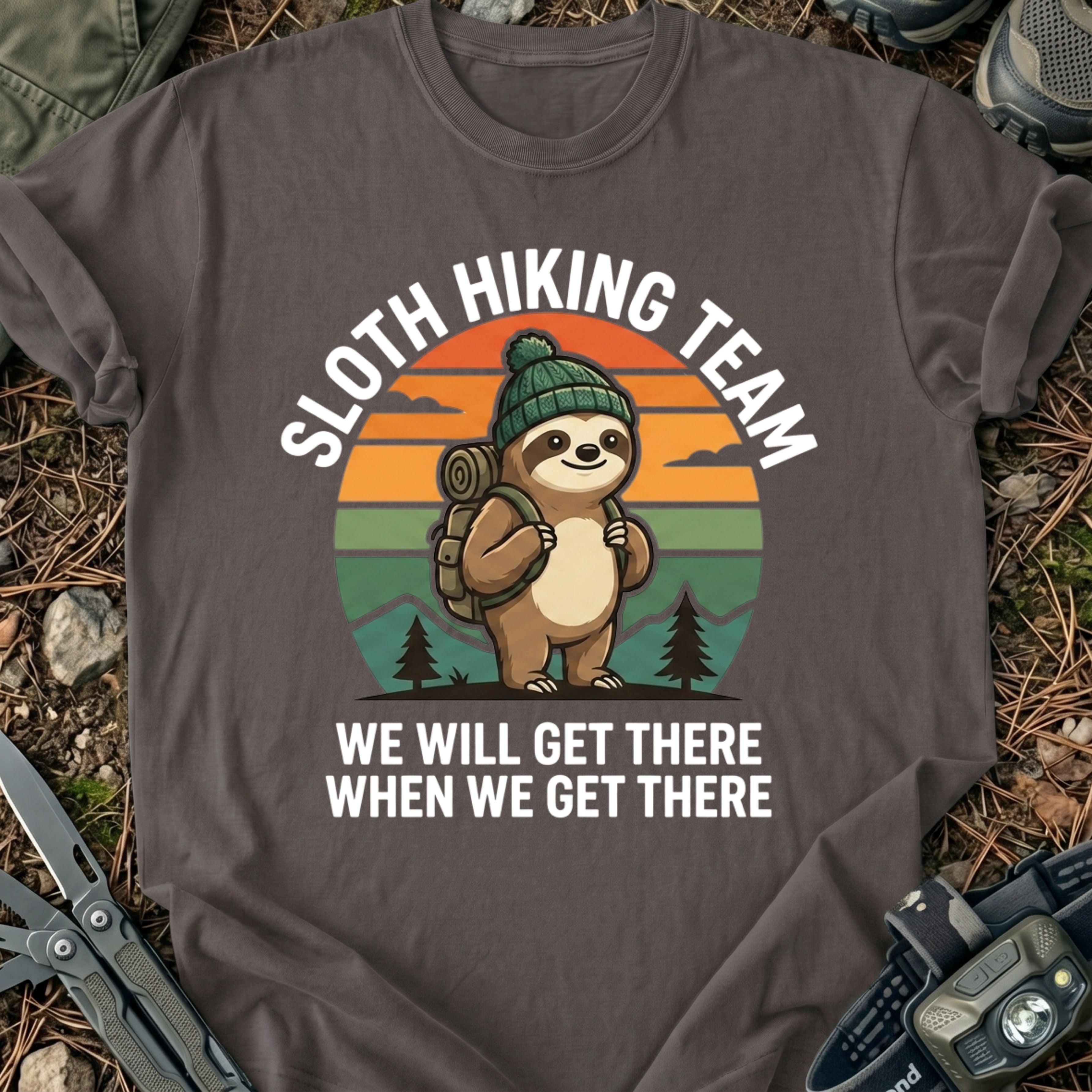 Sloth Hiking Team T-Shirt