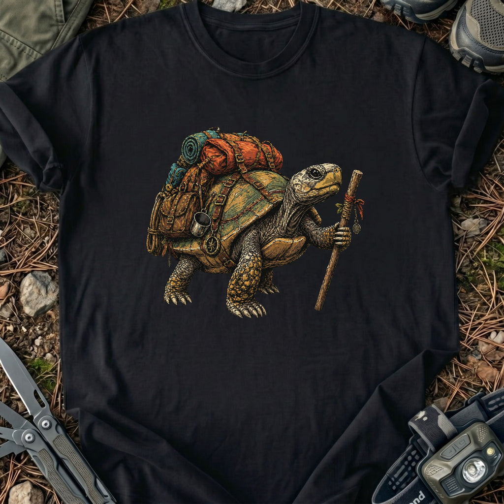 Hiking Turtle T-Shirt