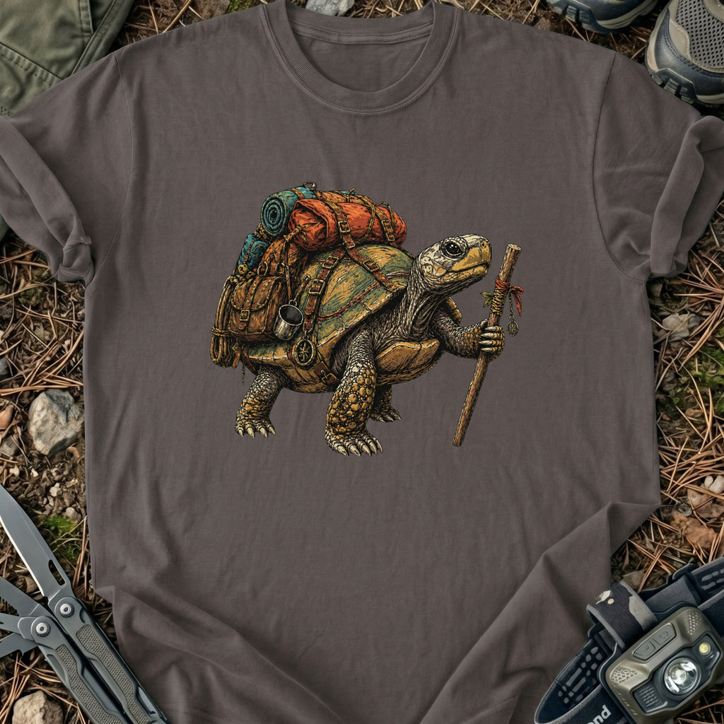 Hiking Turtle T-Shirt