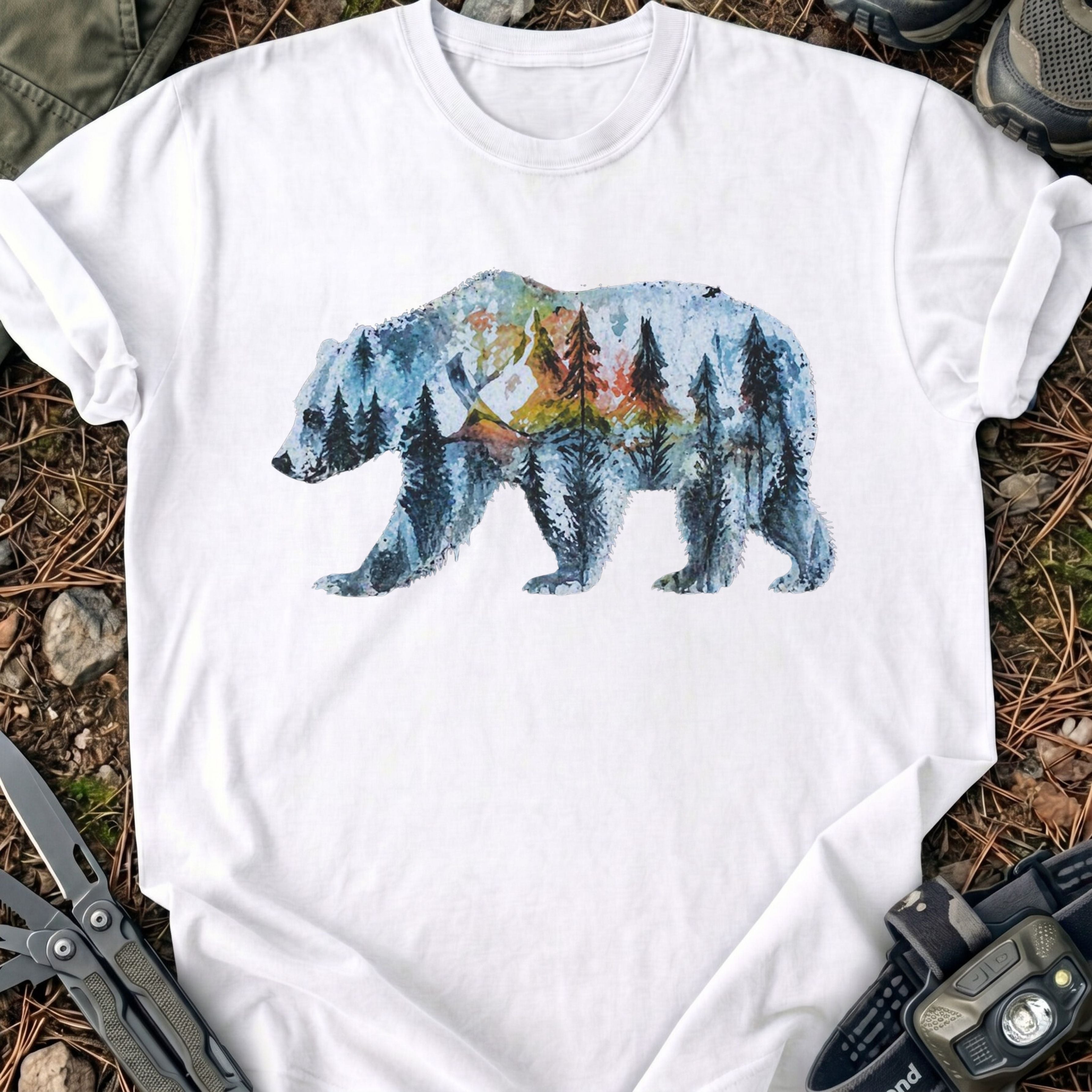 Blue Mountain Bear T-Shirt
