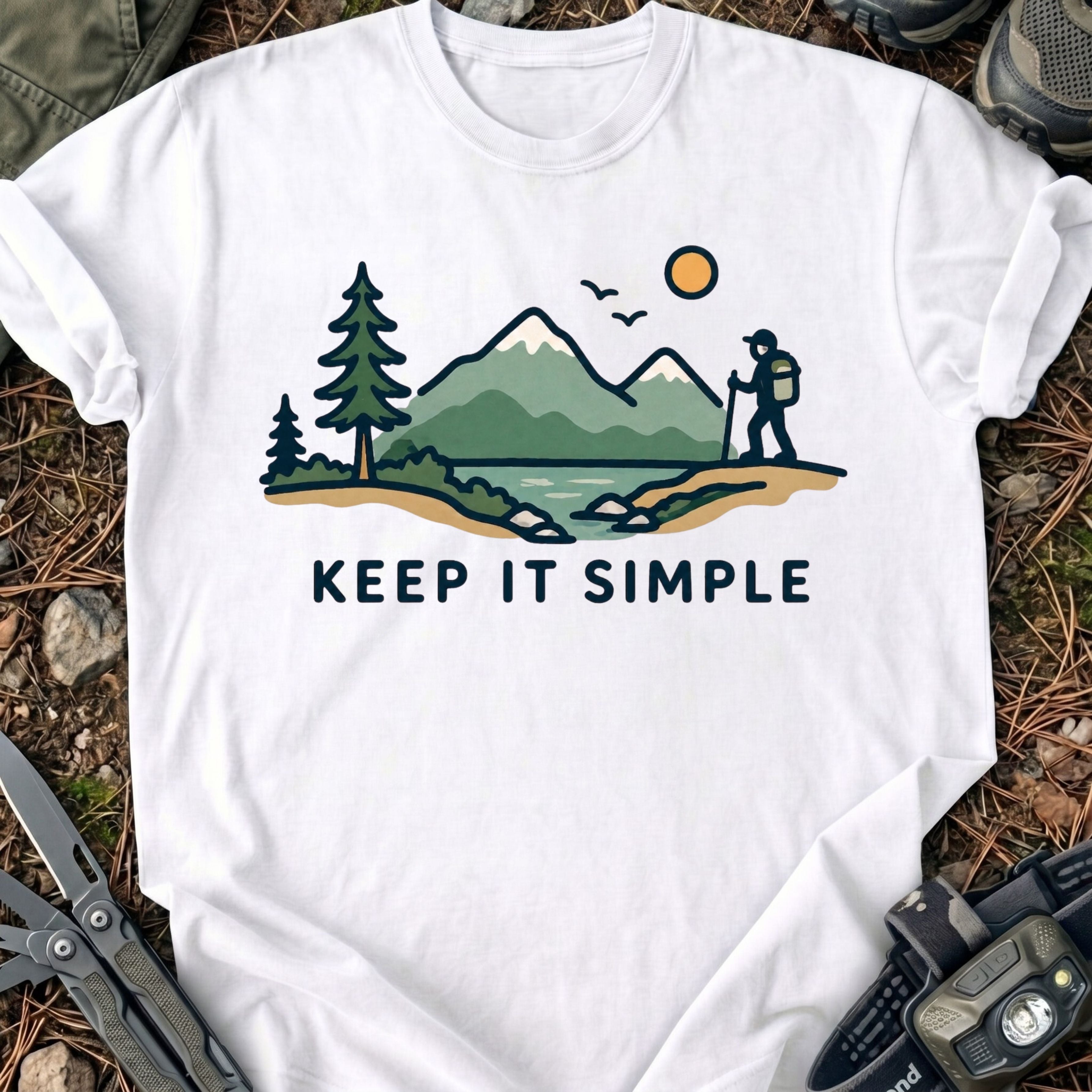 Simple Mountains T-Shirt
