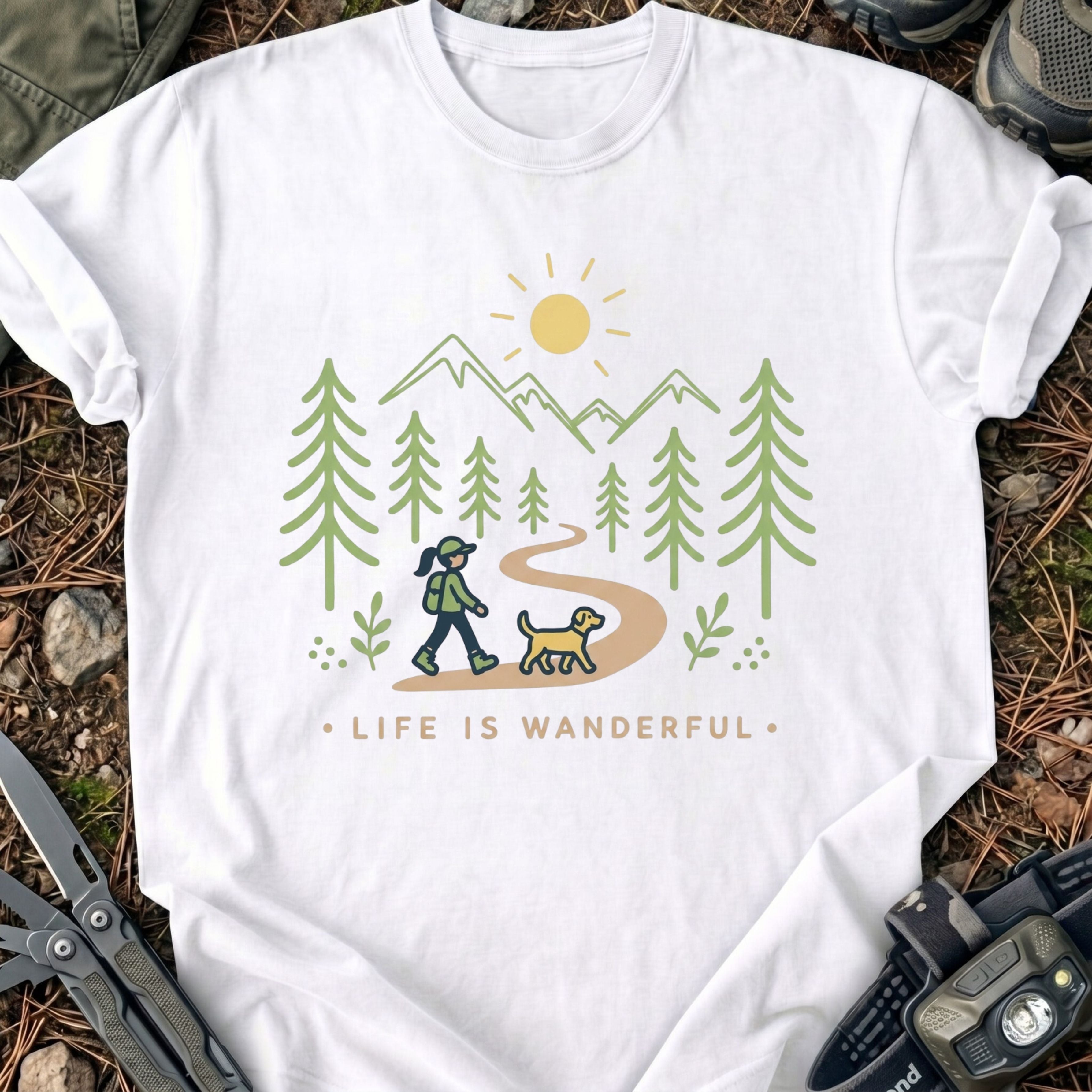 Wanderful Mountains T-Shirt