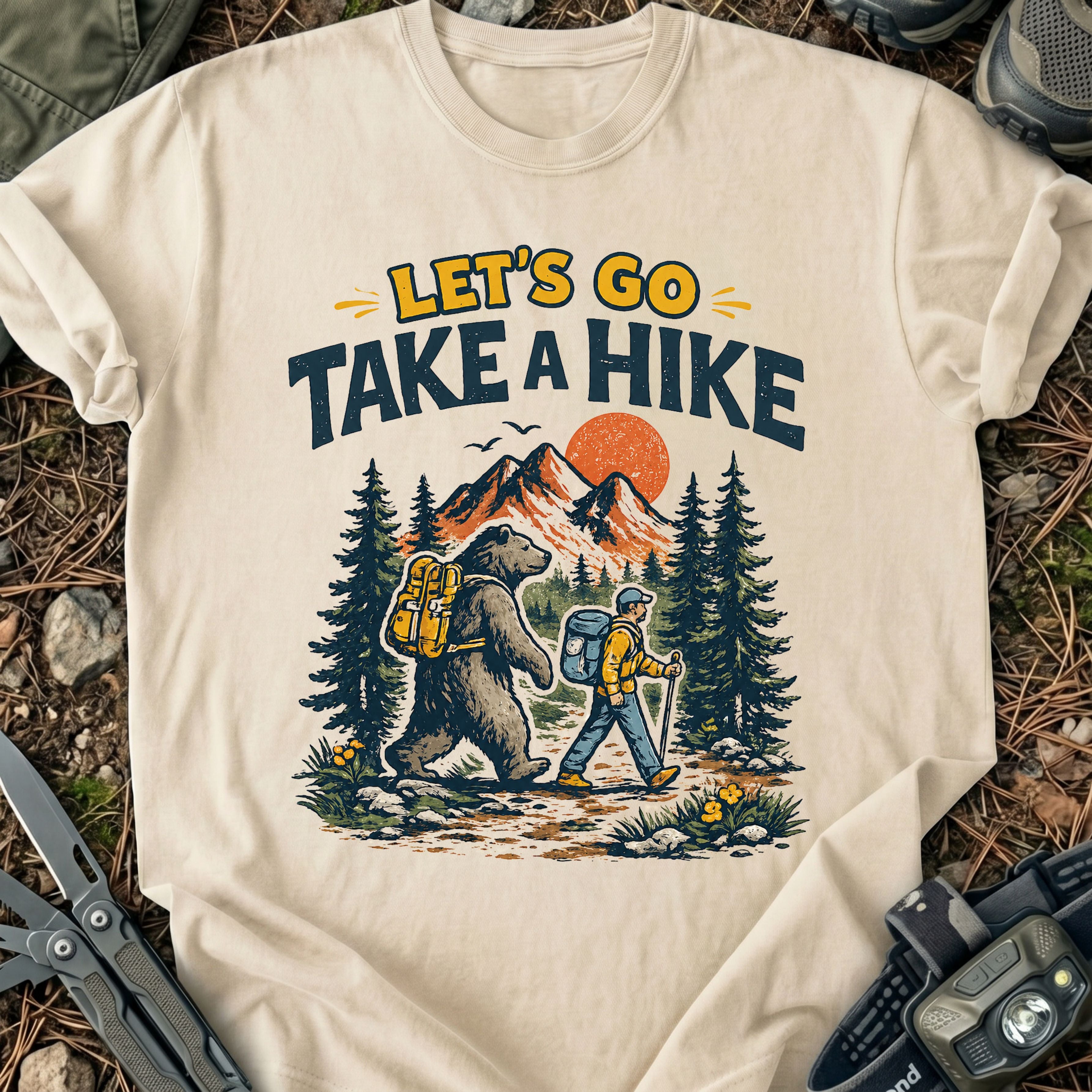 Let's Go Hiking T-Shirt