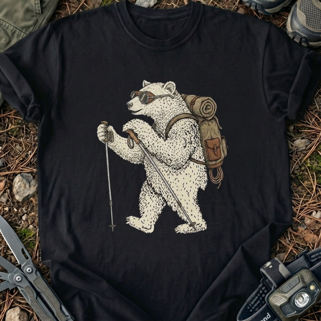 Hiking Ice Bear T-Shirt