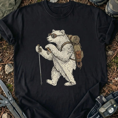 Hiking Ice Bear T-Shirt
