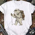 Hiking Ice Bear T-Shirt