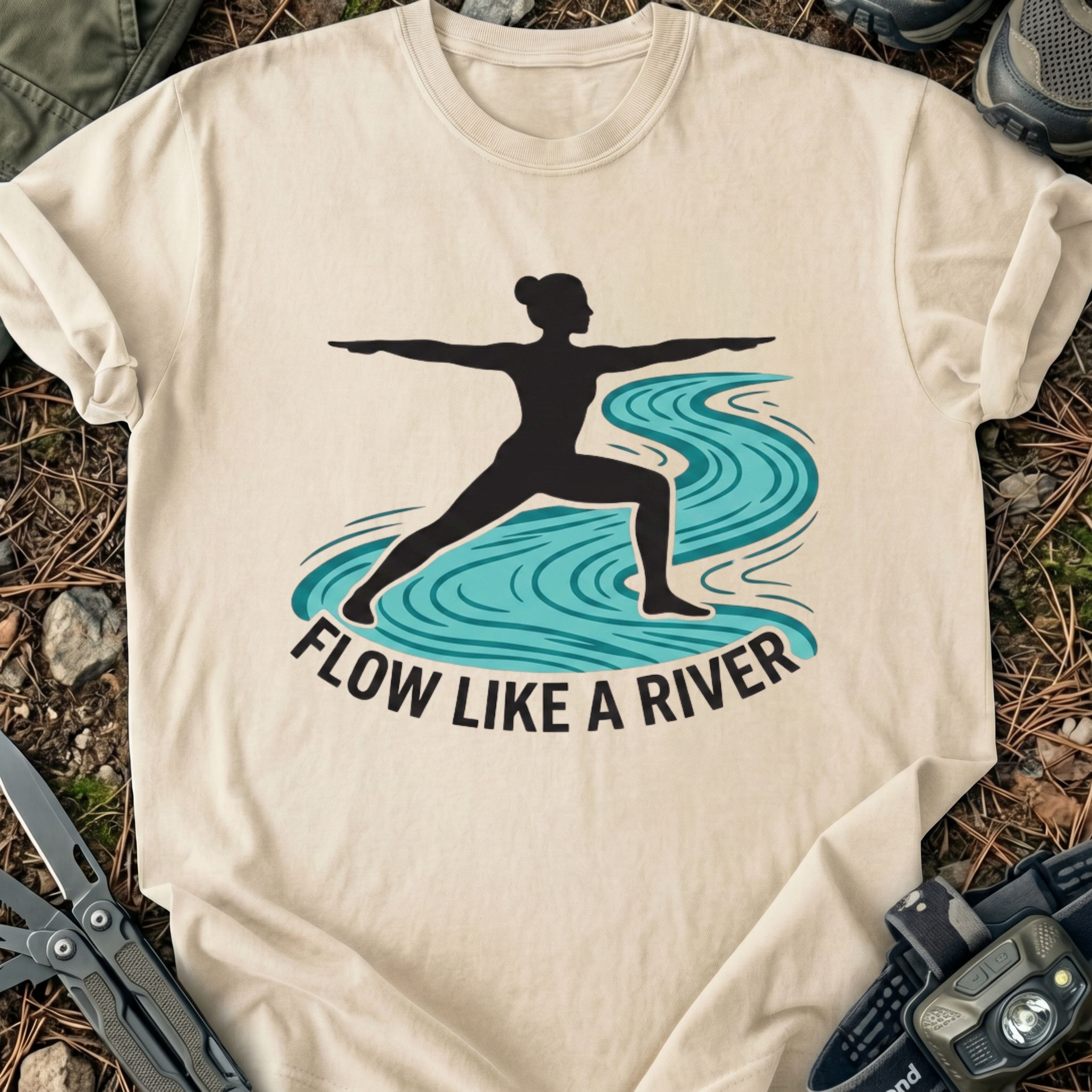 Flow Like A River T-Shirt
